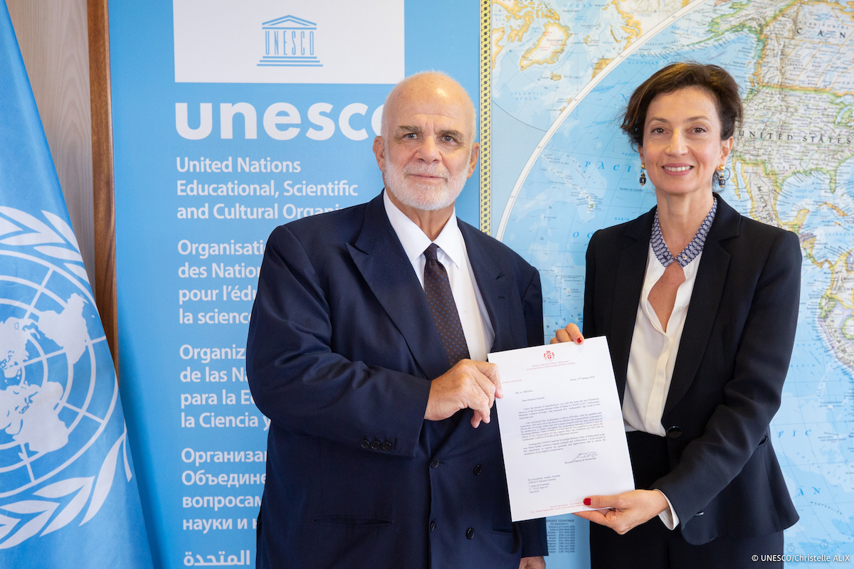 Unesco Ordine di Malta credenziali