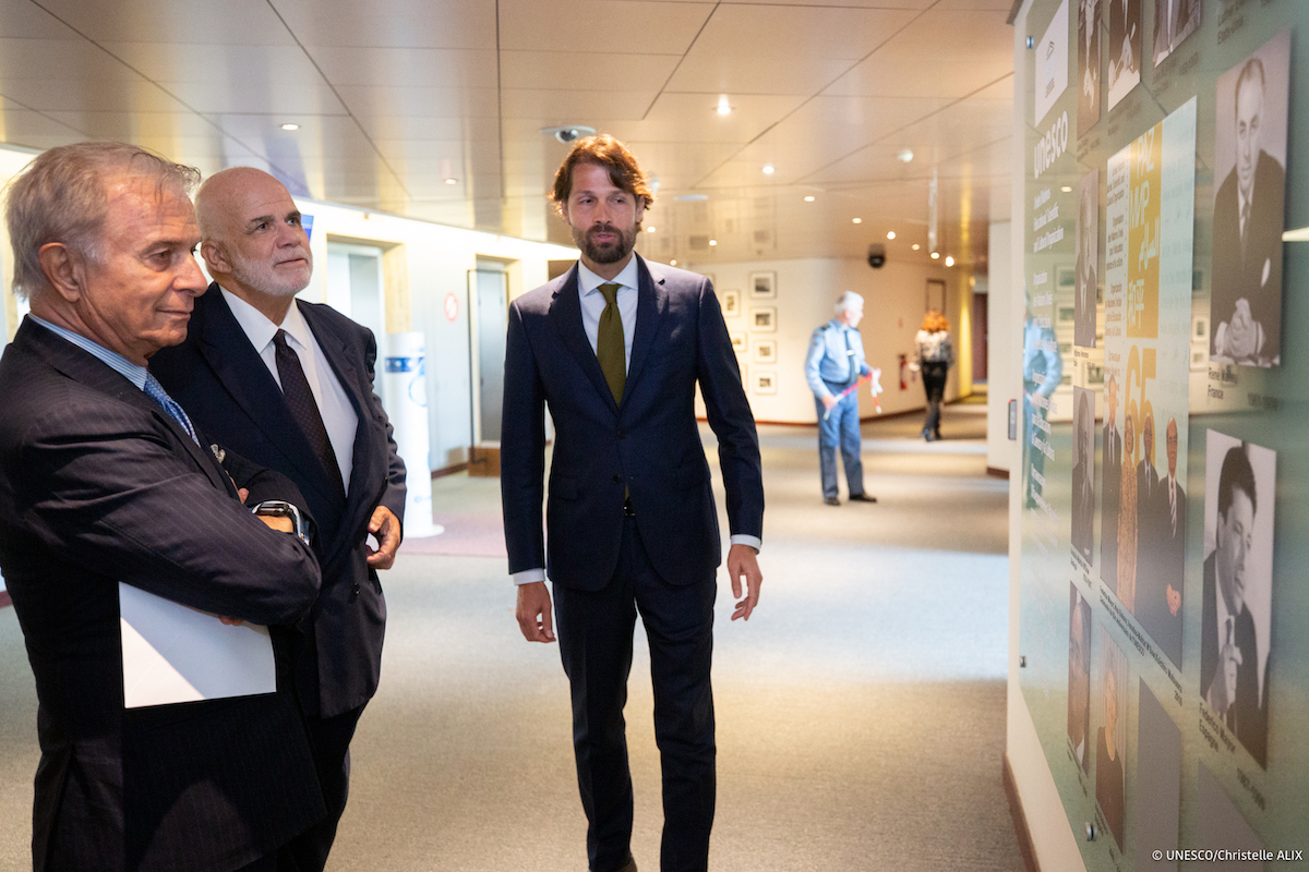 El Observador Permanente de la Orden de Malta ante la UNESCO presenta sus cartas credenciales