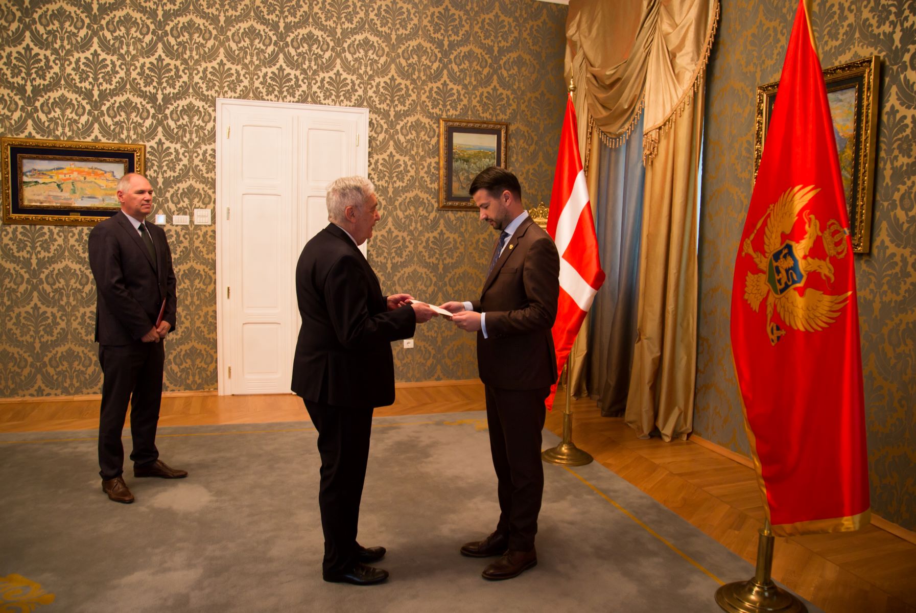 El nuevo Embajador de la Orden de Malta ante Montenegro presenta sus cartas credenciales