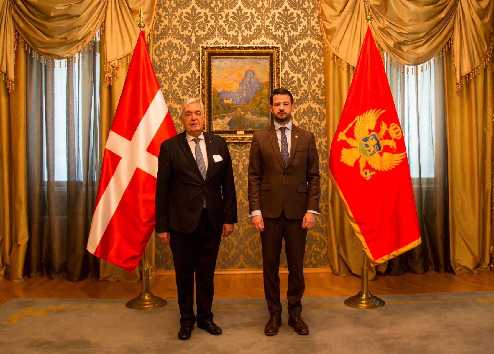 El nuevo Embajador de la Orden de Malta ante Montenegro presenta sus cartas credenciales