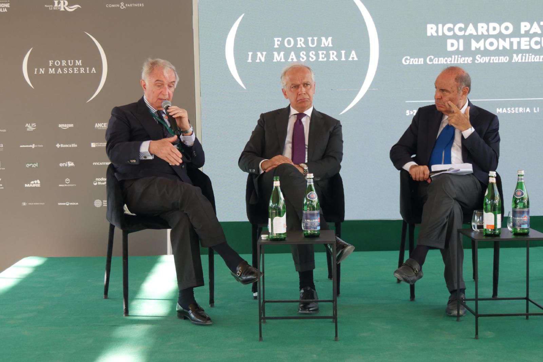 Gran Cancelliere partecipa a Forum in Masseria: “Ordine di Malta presente negli scenari di crisi”