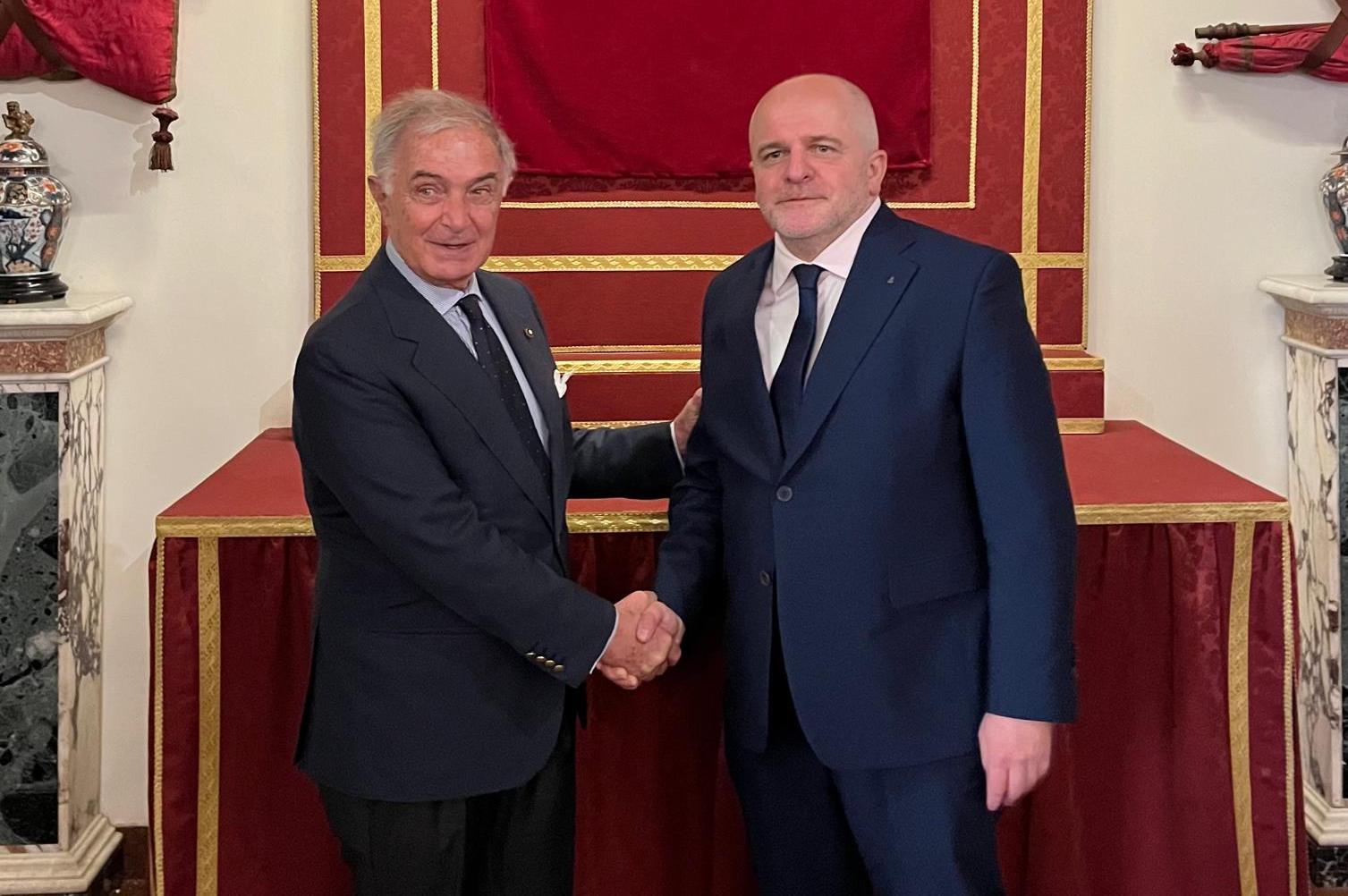 Visite du président de la Commission des Affaires étrangères polonaise