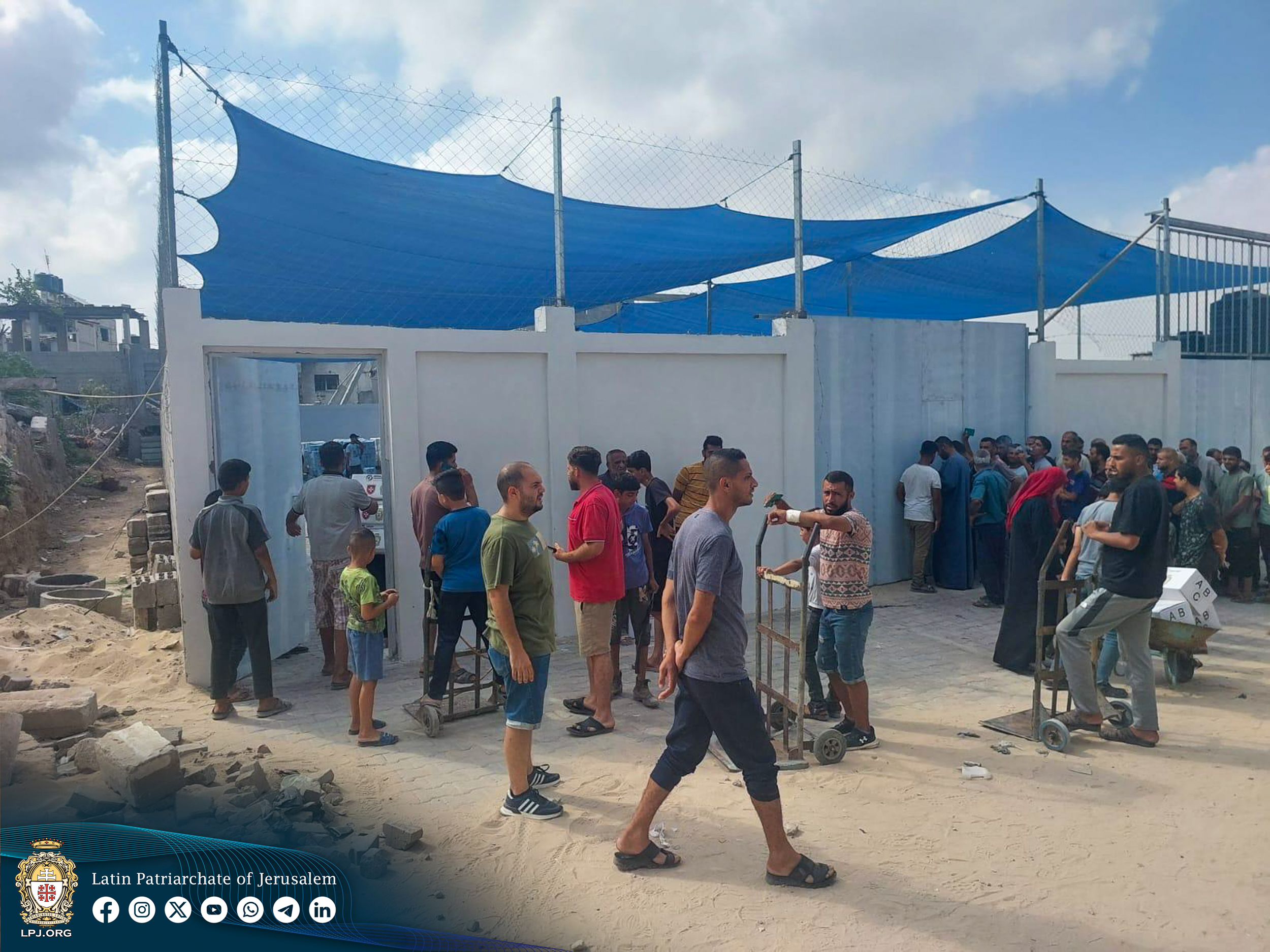 New Order of Malta humanitarian aid delivery reaches Gaza
