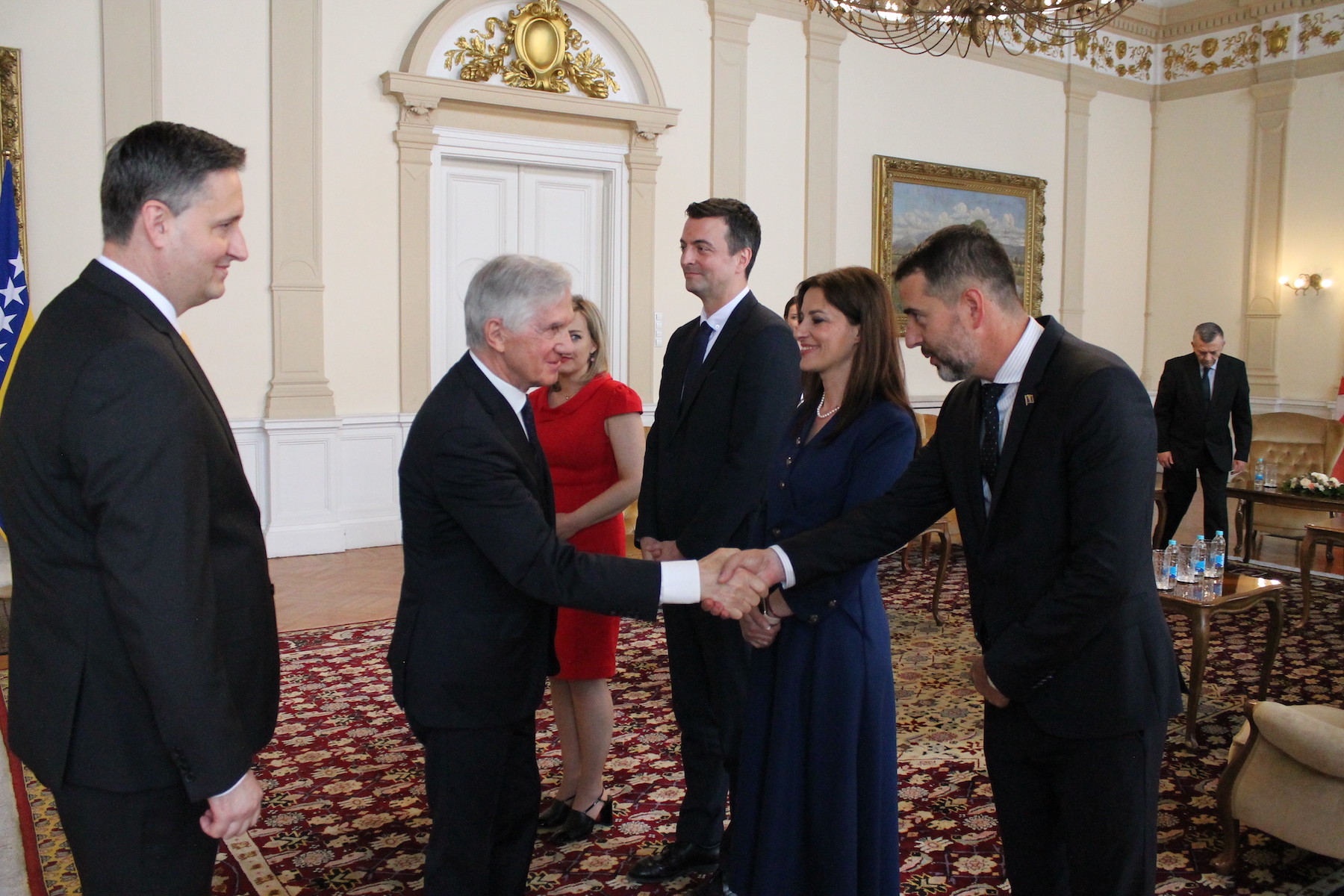 The Ambassador of the Sovereign Order of Malta to Bosnia and Herzegovina presents his letters of credence