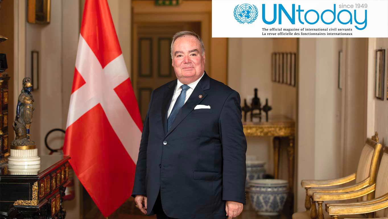 Interview with the Grand Master on the 30th Anniversary of the Order of Malta as a Permanent Observer at the United Nations – Featured in UNToday Magazine