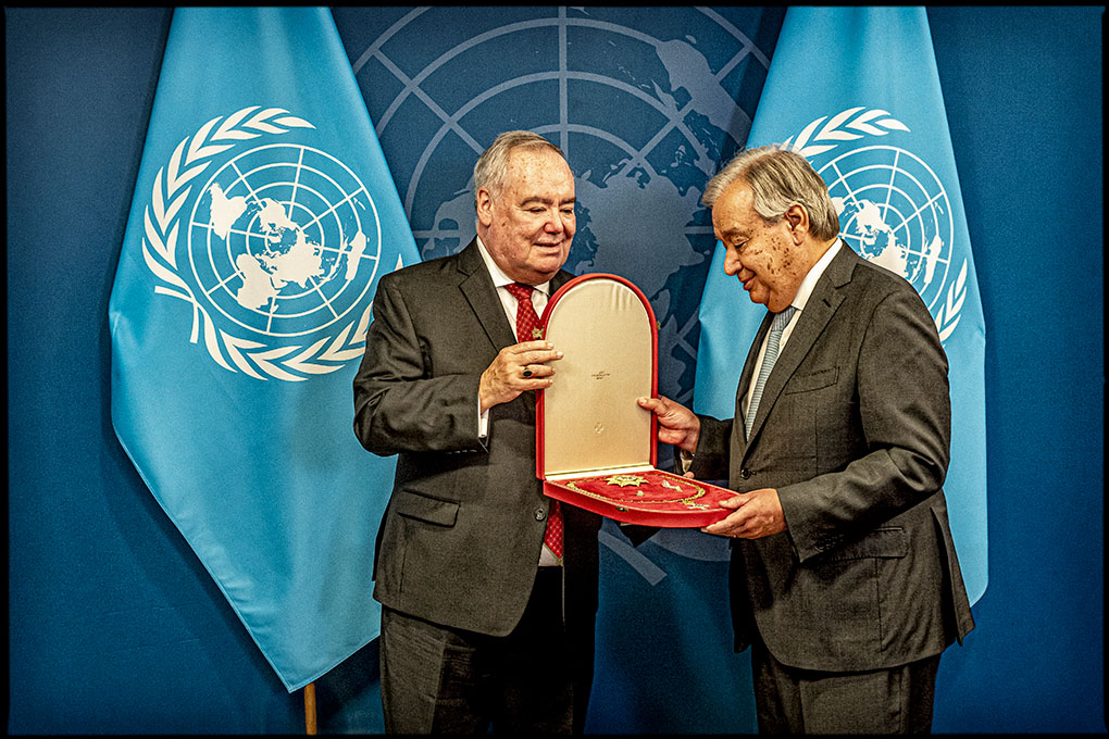 Grand Master addresses UN Summit for the future and meets with Secretary General Guterres