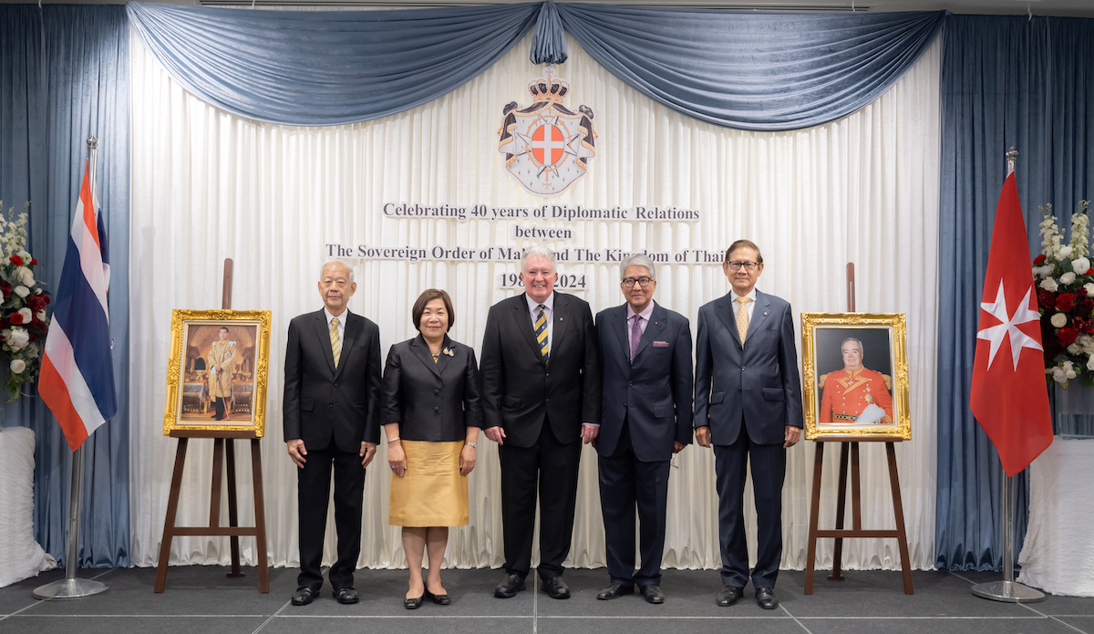 Order of Malta and Thailand celebrate 40 years of diplomatic relations