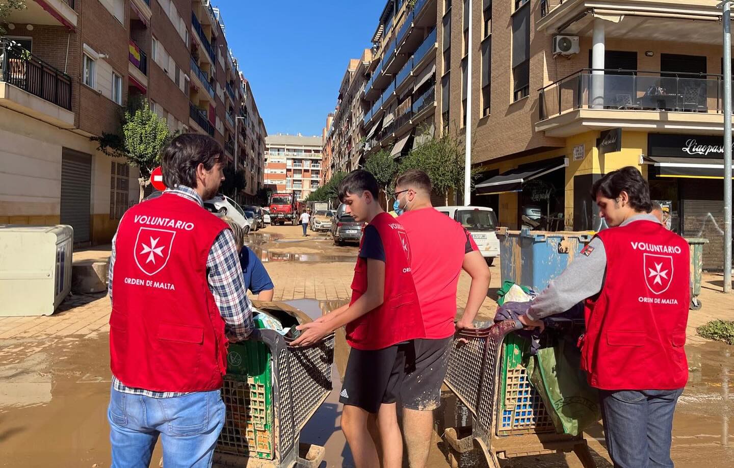 Valencia: Der Malteserorden hilft der von den Überschwemmungen betroffenen Bevölkerung