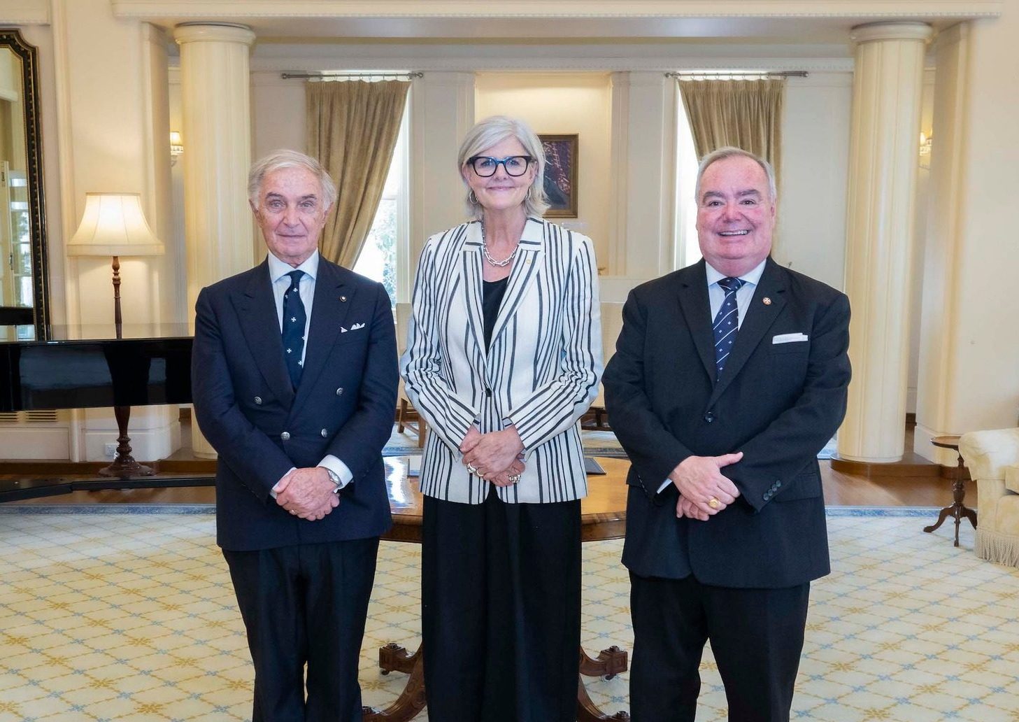 ll Gran Maestro ricevuto dalla Governatrice Generale dell’Australia