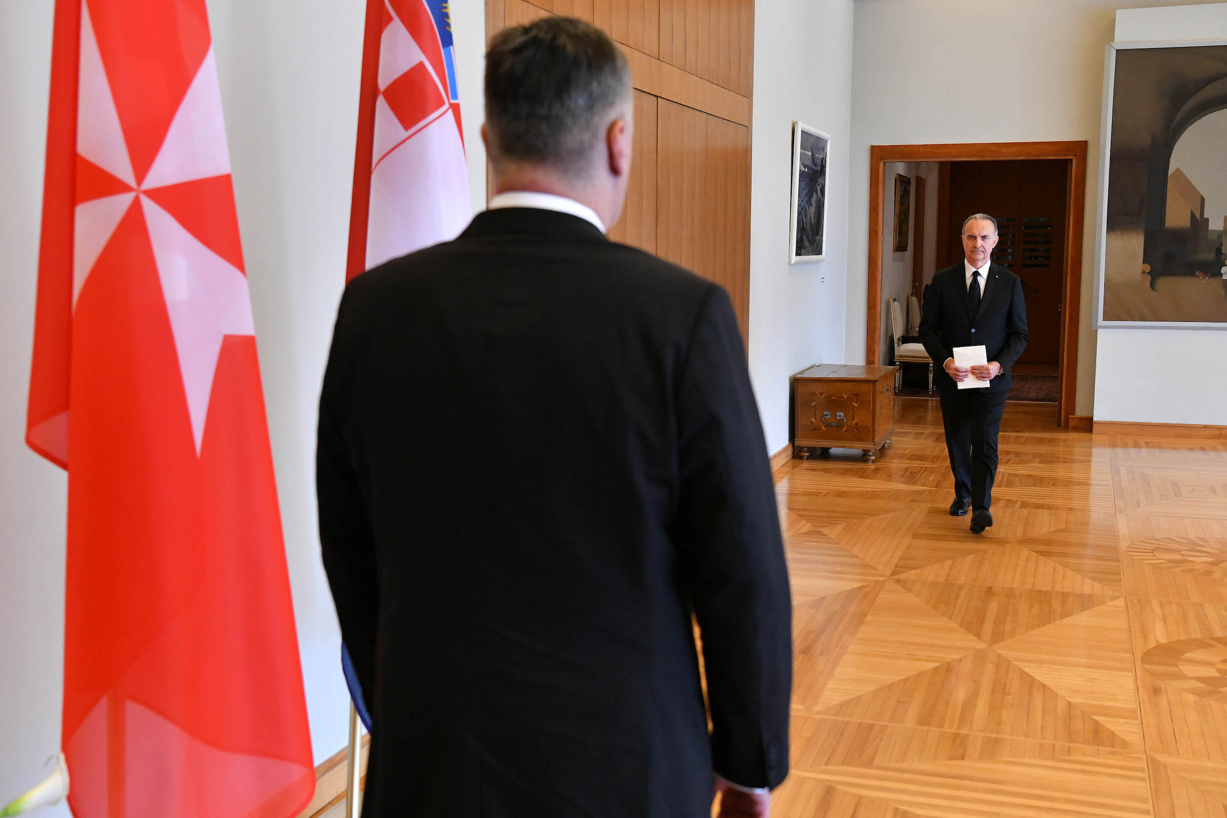 L’Ambasciatore del Sovrano Ordine di Malta in Croazia presenta le sue lettere credenziali