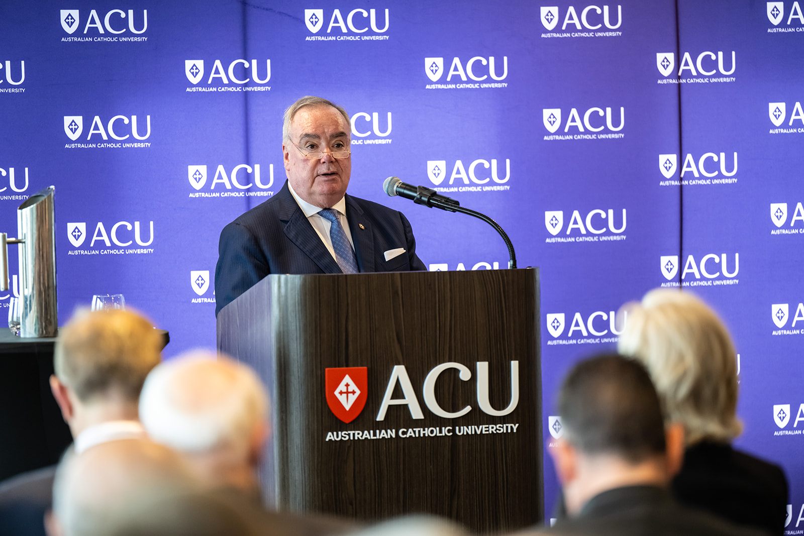 Verleihung der Ehrendoktorwürde an den Großmeister durch die Australian Catholic University