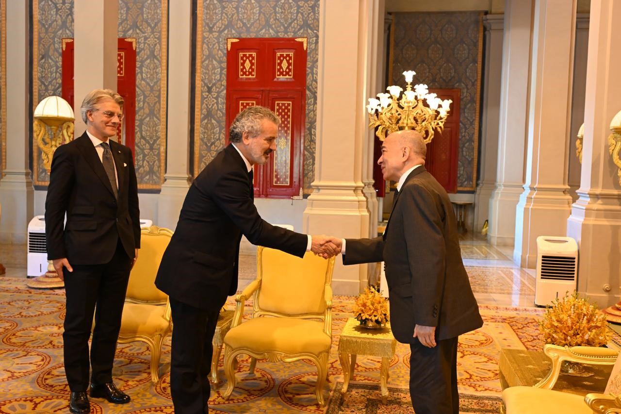 L’Ambasciatore del Sovrano Ordine di Malta presso la Cambogia presenta le sue lettere credenziali