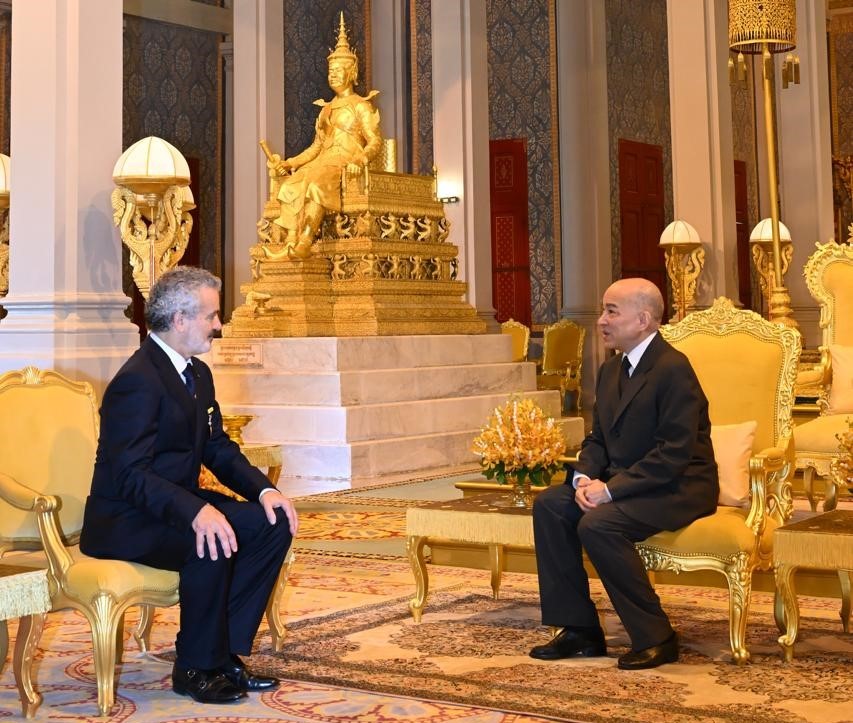L’Ambassadeur de l’Ordre Souverain de Malte auprès du Cambodge présente ses lettres de créance