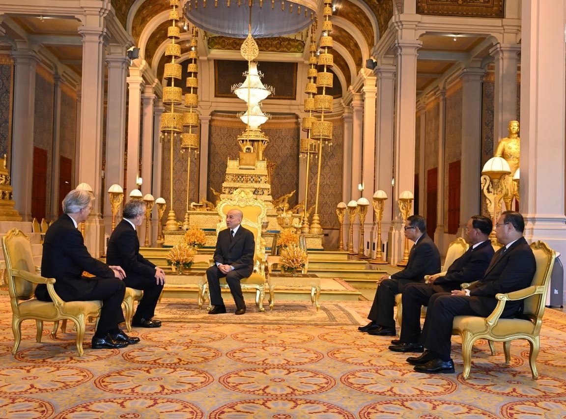 L’Ambasciatore del Sovrano Ordine di Malta presso la Cambogia presenta le sue lettere credenziali