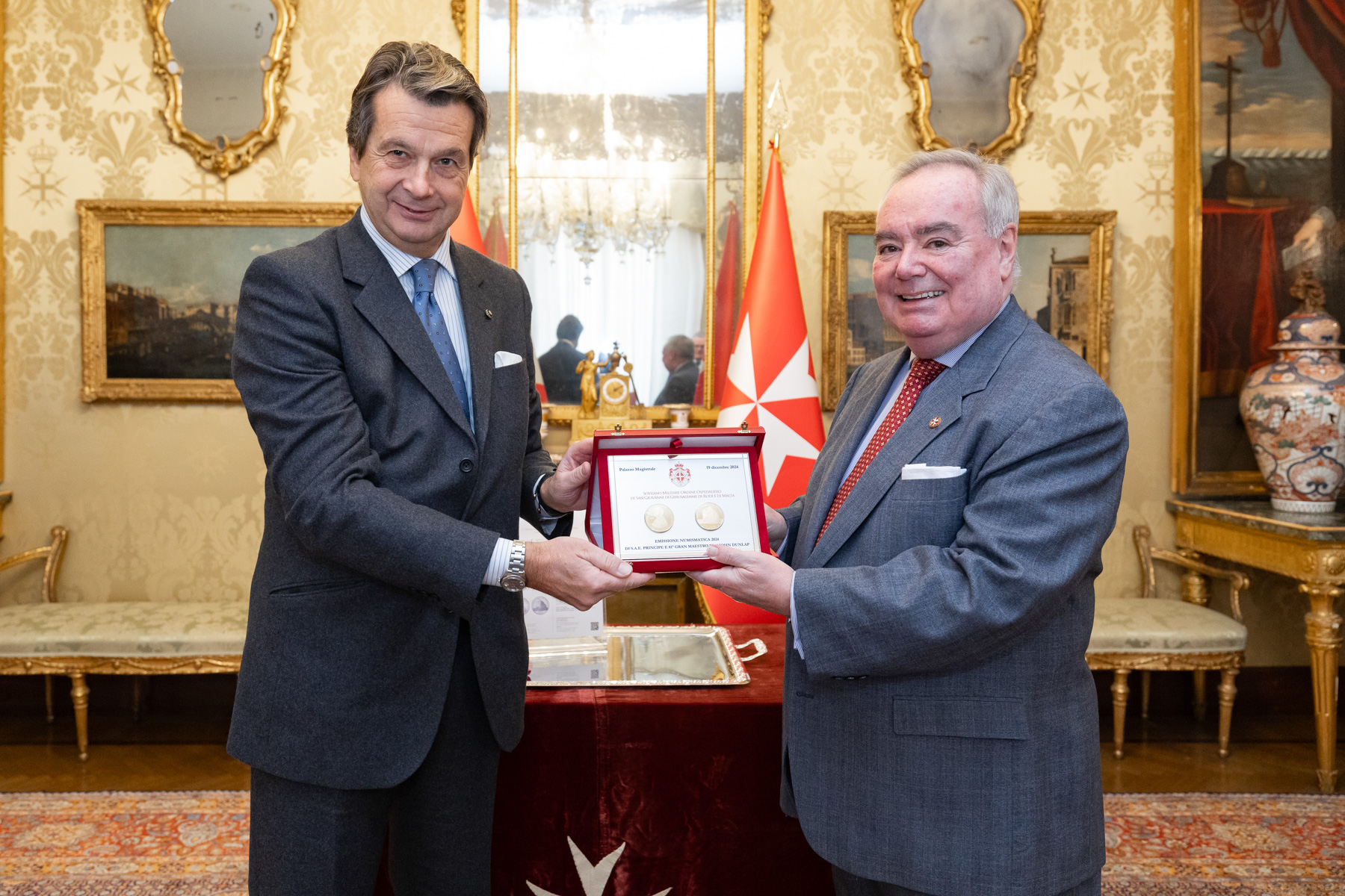 Nuova emissione numismatica Gran Maestro Poste Magistrali Ordine di Malta