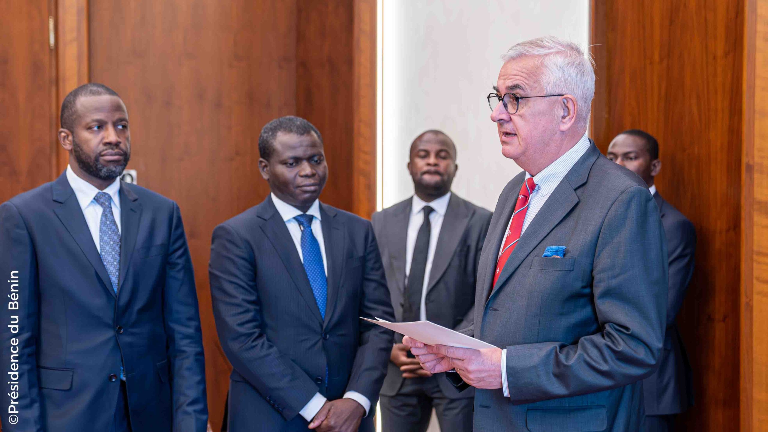 L’ambassadeur de l’Ordre souverain de Malte auprès du Bénin a présenté ses lettres de créance
