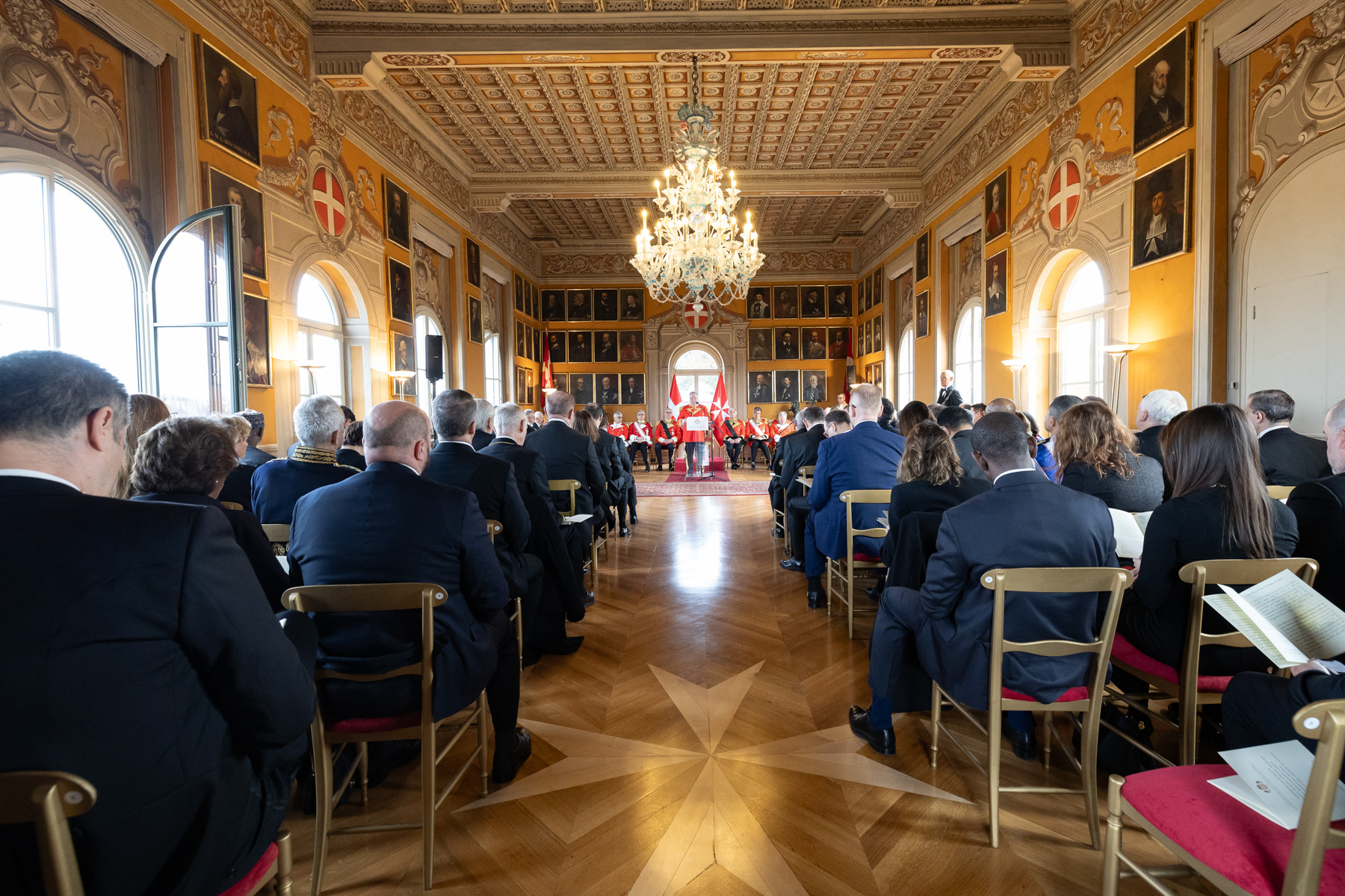 Discurso del Gran Maestre Frey John Dunlap a los embajadores acreditados ante la Orden de Malta