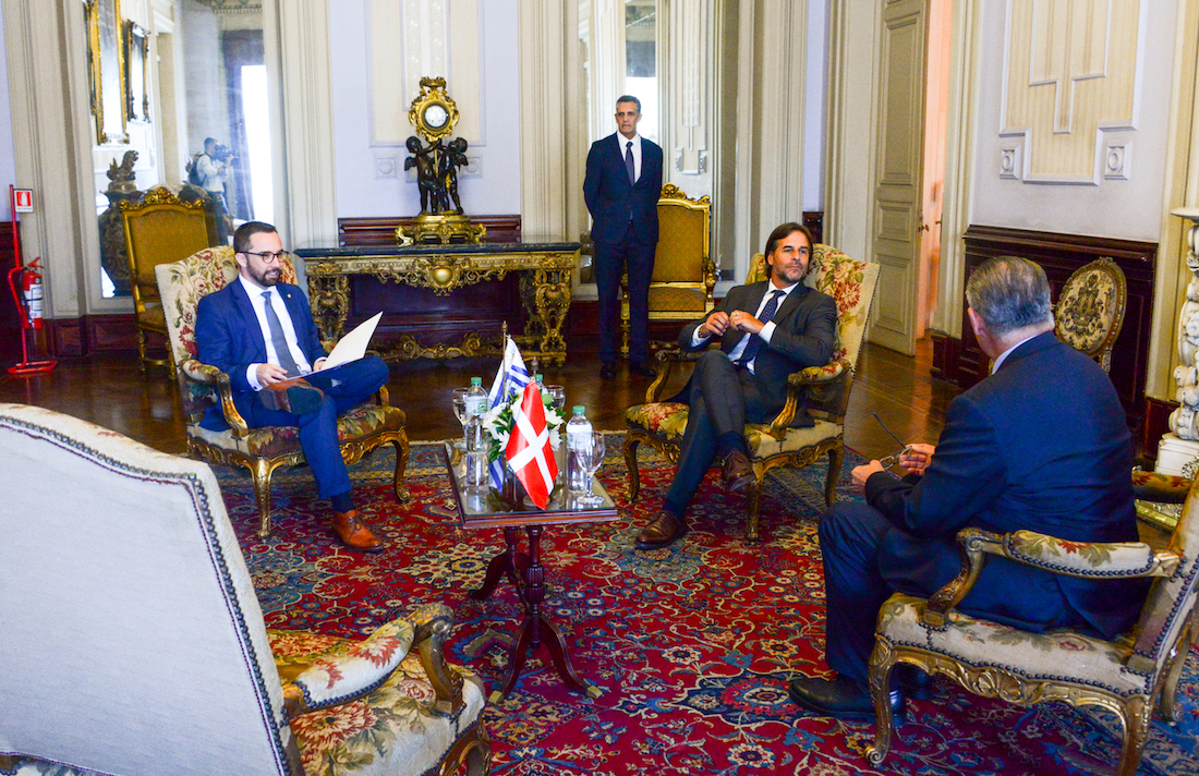 L’Ambassadeur de l’Ordre souverain de Malte auprès de l’Uruguay présente ses lettres de créance