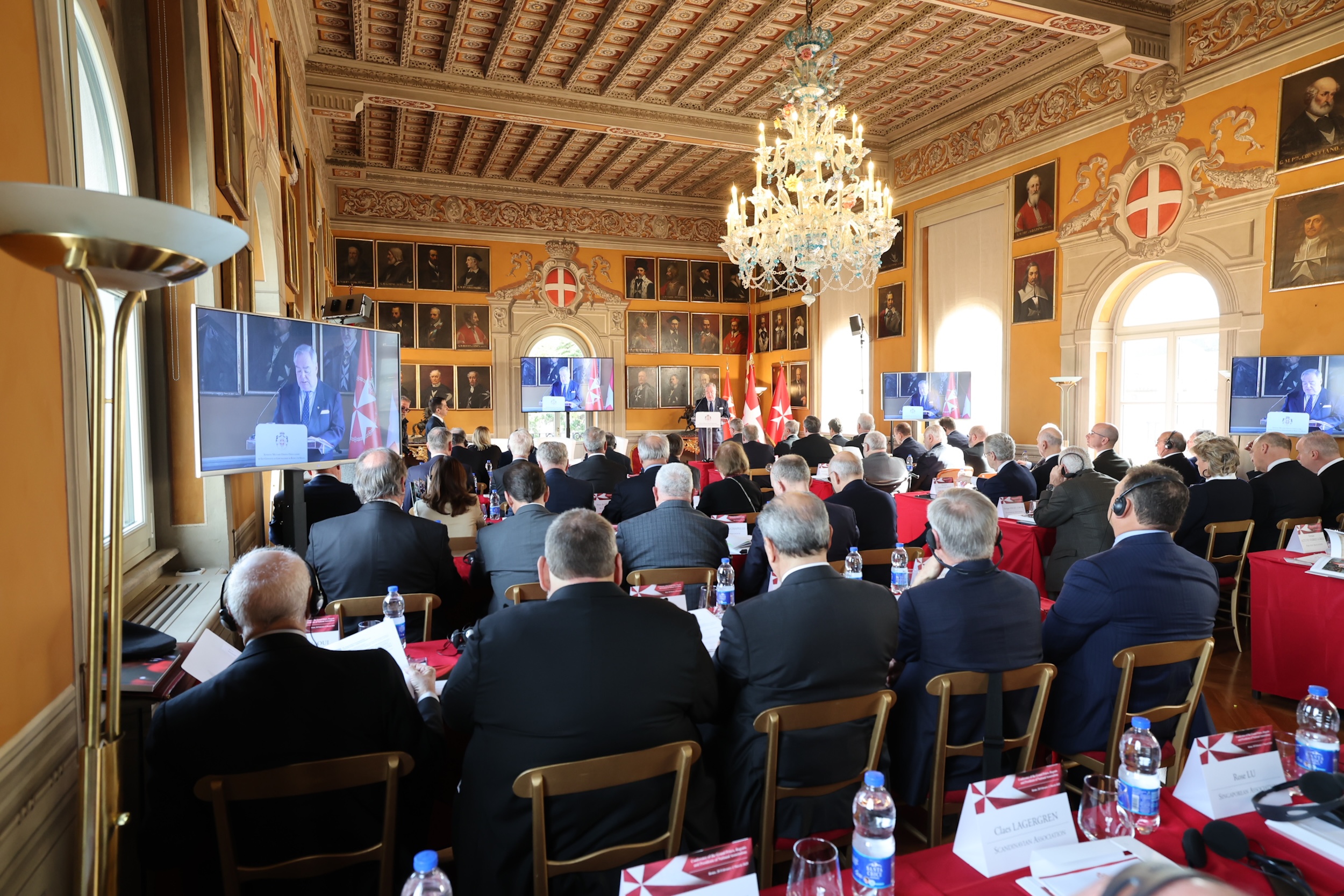 L’Ordre souverain de Malte réunit ses dirigeants internationaux à Rome