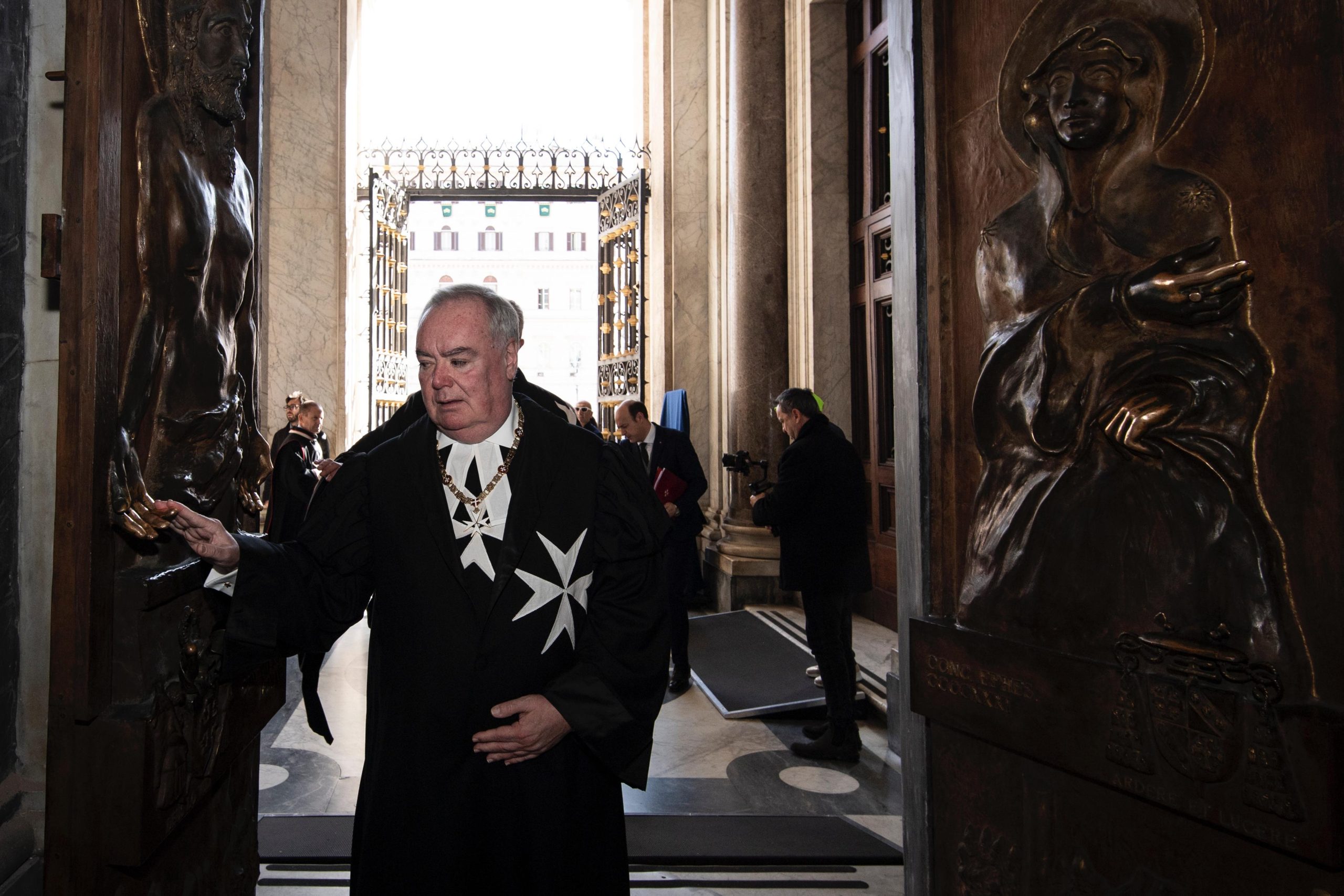 Jubilee of Grand Priors, Regents and Presidents of National Associations: The Order of Malta passes through the Holy Door and prays for Pope Francis
