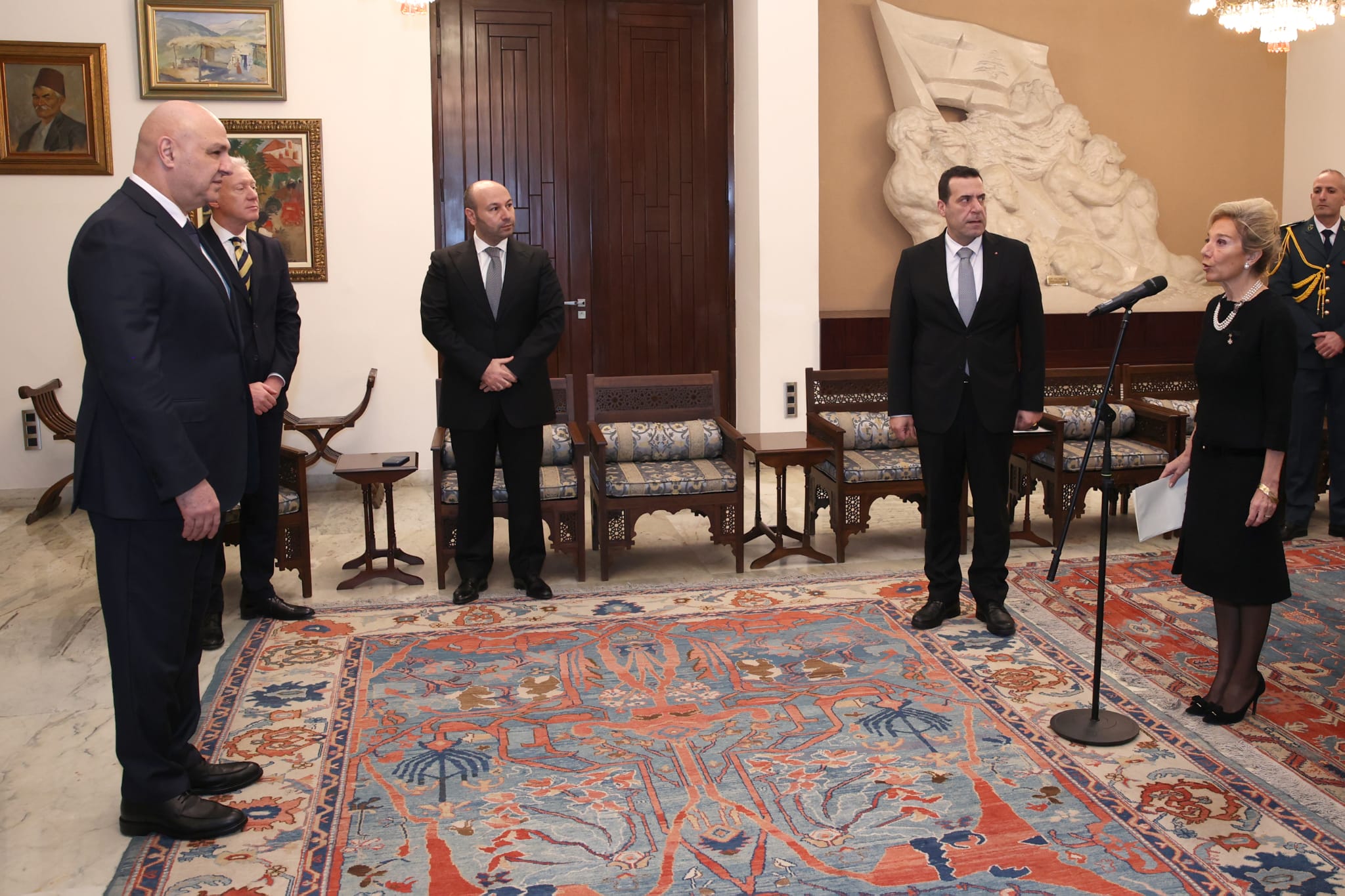 L’Ambasciatrice del Sovrano Ordine di Malta presso il Libano presenta le sue lettere credenziali
