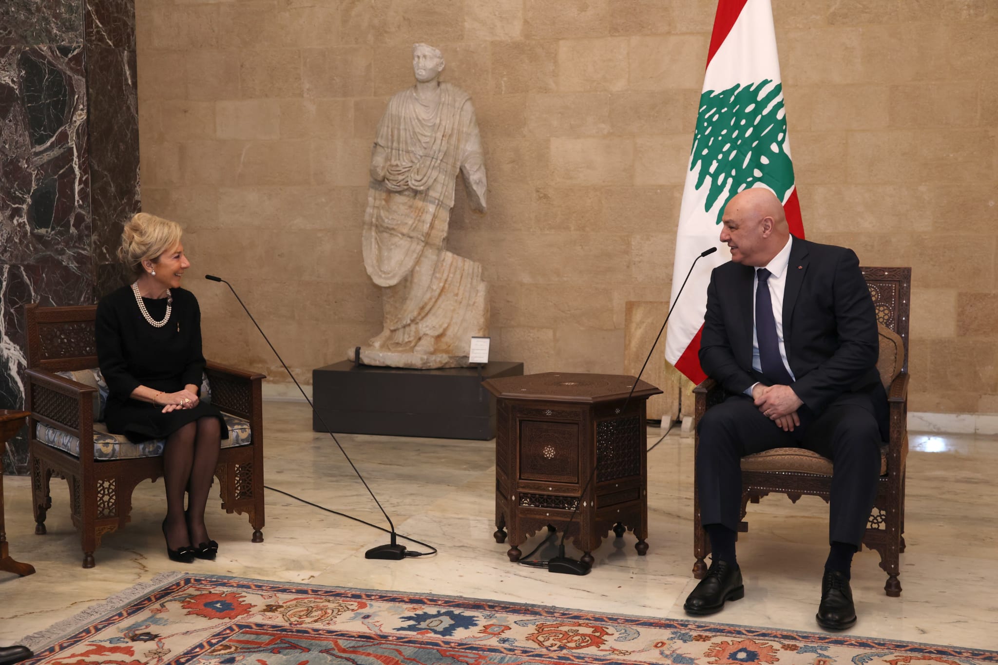 L’Ambasciatrice del Sovrano Ordine di Malta presso il Libano presenta le sue lettere credenziali