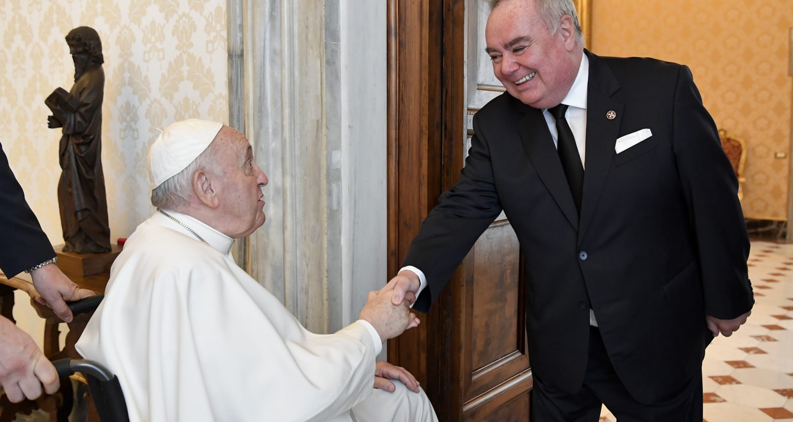 Pope Francis, Grand Master of the Order of Malta calls for prayers and to strengthen the mission in favour of the people in need