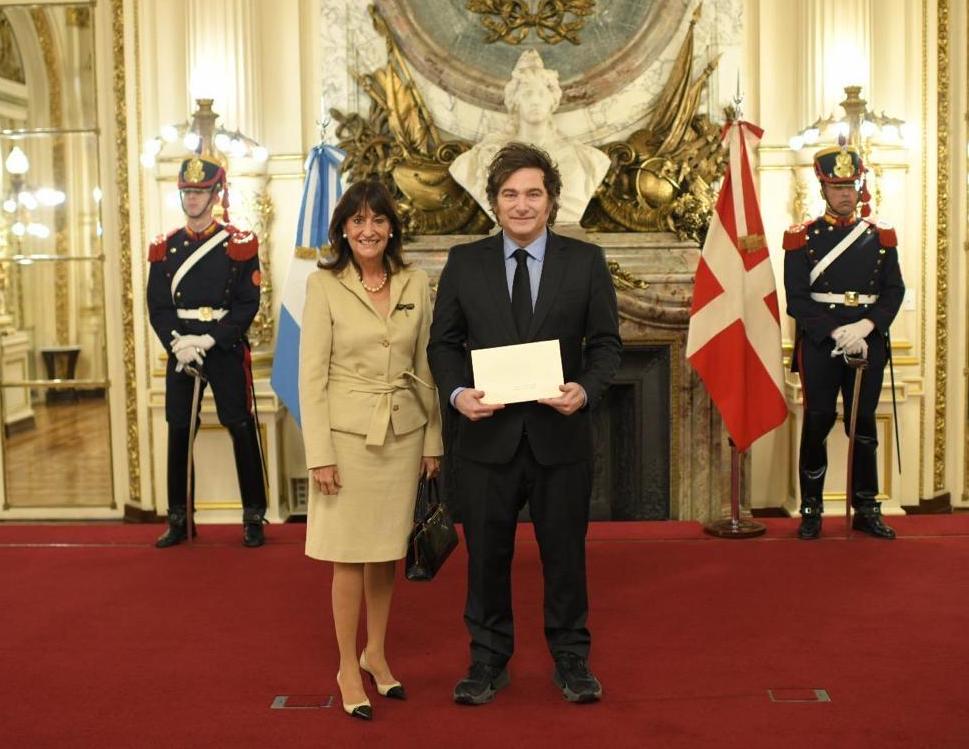 L’Ambasciatrice del Sovrano Ordine di Malta presso l’Argentina presenta le sue lettere credenziali