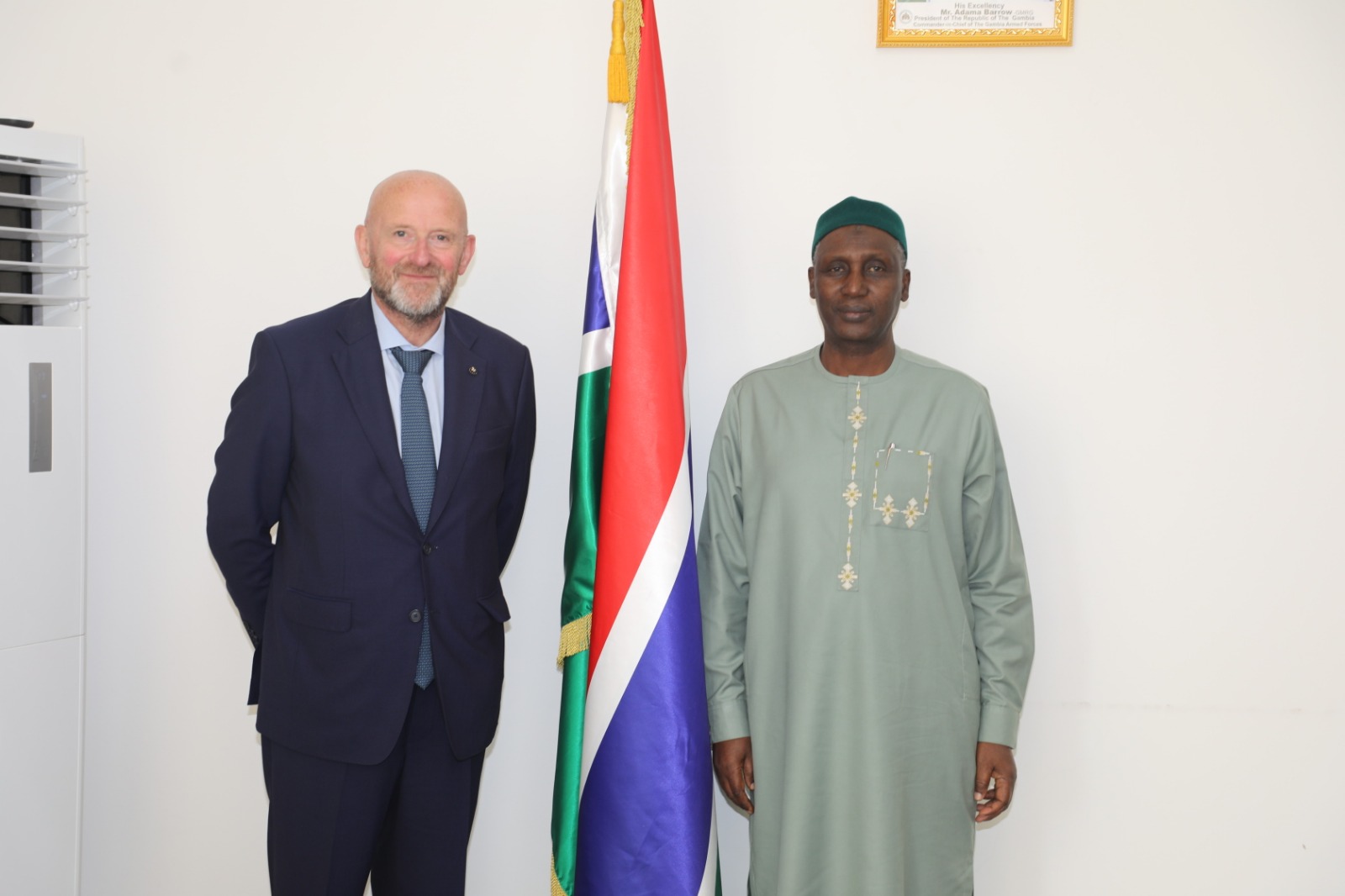 El nuevo Embajador de la Orden de Malta ante Gambia presenta sus cartas credenciales