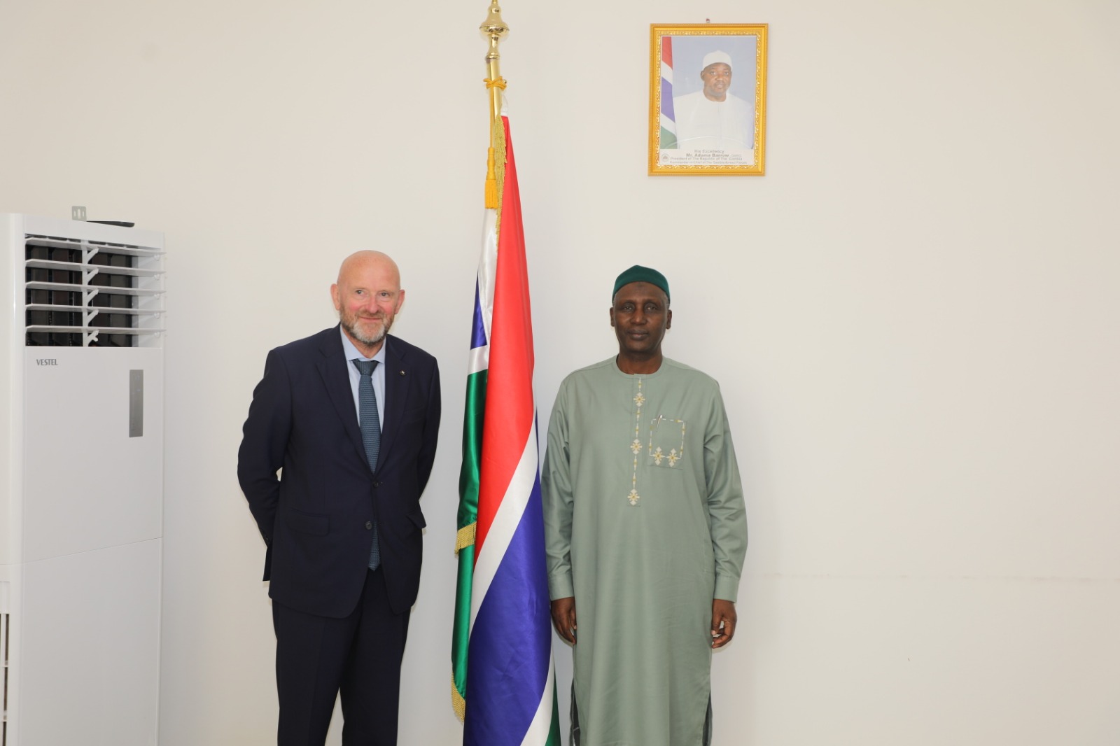 El nuevo Embajador de la Orden de Malta ante Gambia presenta sus cartas credenciales