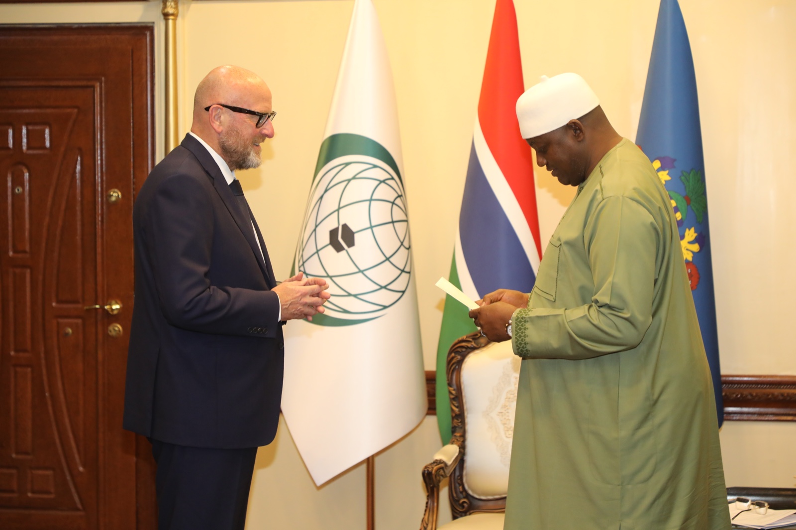 El nuevo Embajador de la Orden de Malta ante Gambia presenta sus cartas credenciales