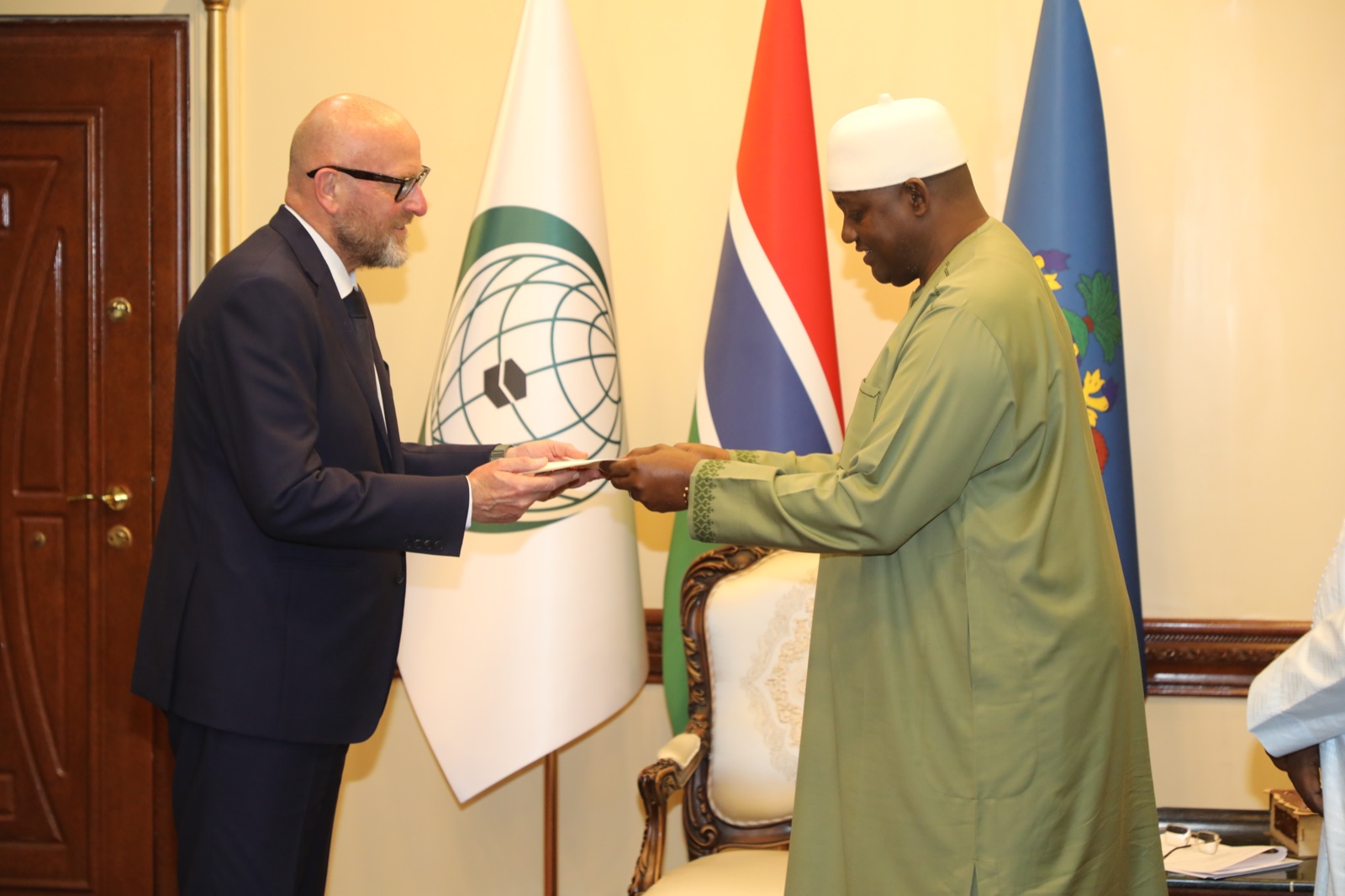 El nuevo Embajador de la Orden de Malta ante Gambia presenta sus cartas credenciales