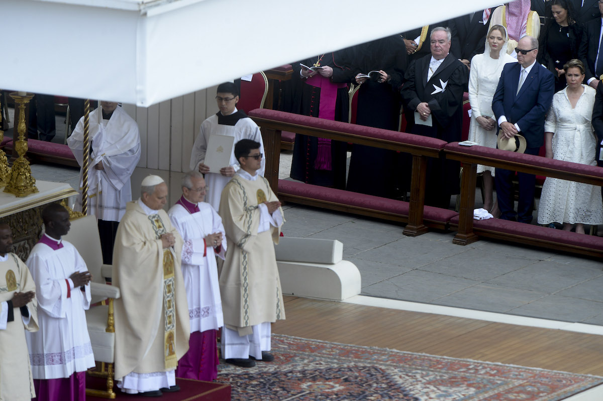 Misa de inicio de pontificado del Papa León XIV