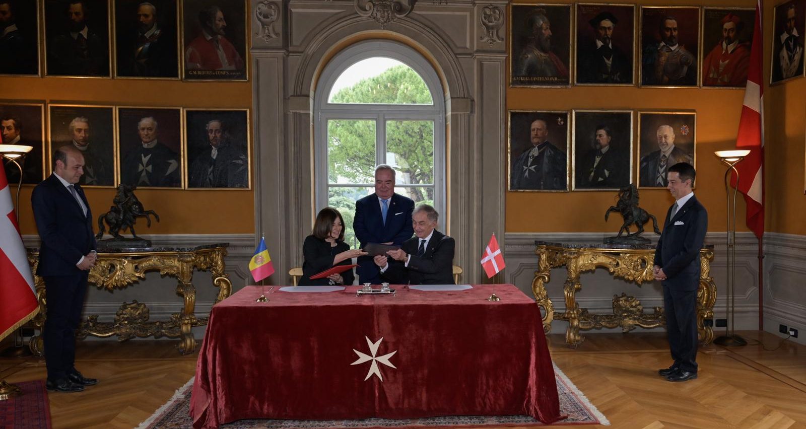 Establecimiento de relaciones diplomáticas entre la Soberana y Militar Orden de Malta y el Principado de Andorra