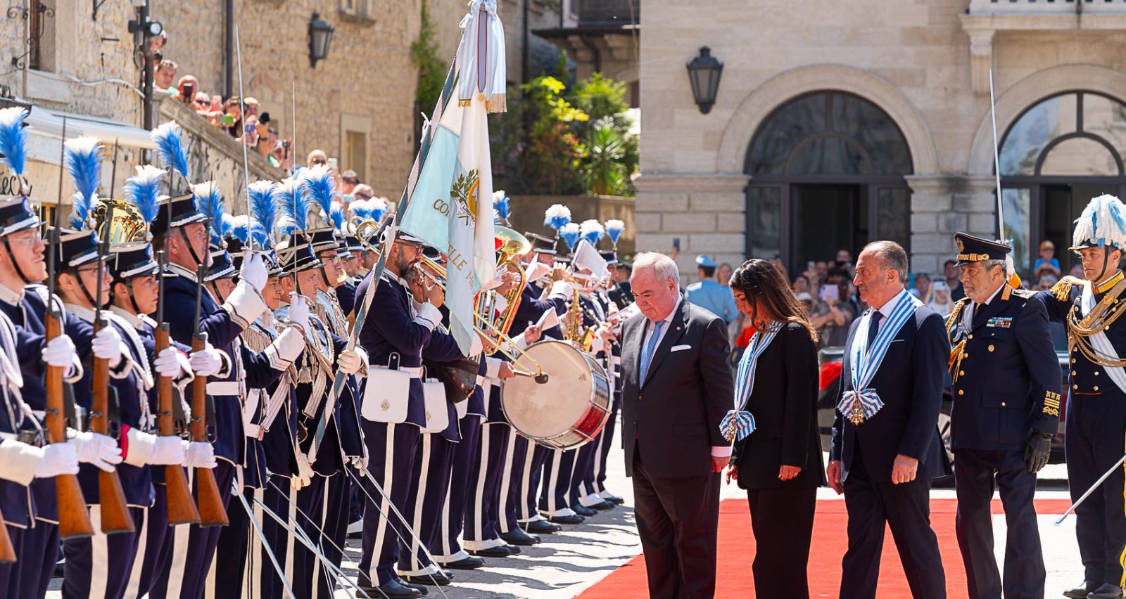 State Visit Order of Malta San Marino Captains Regent