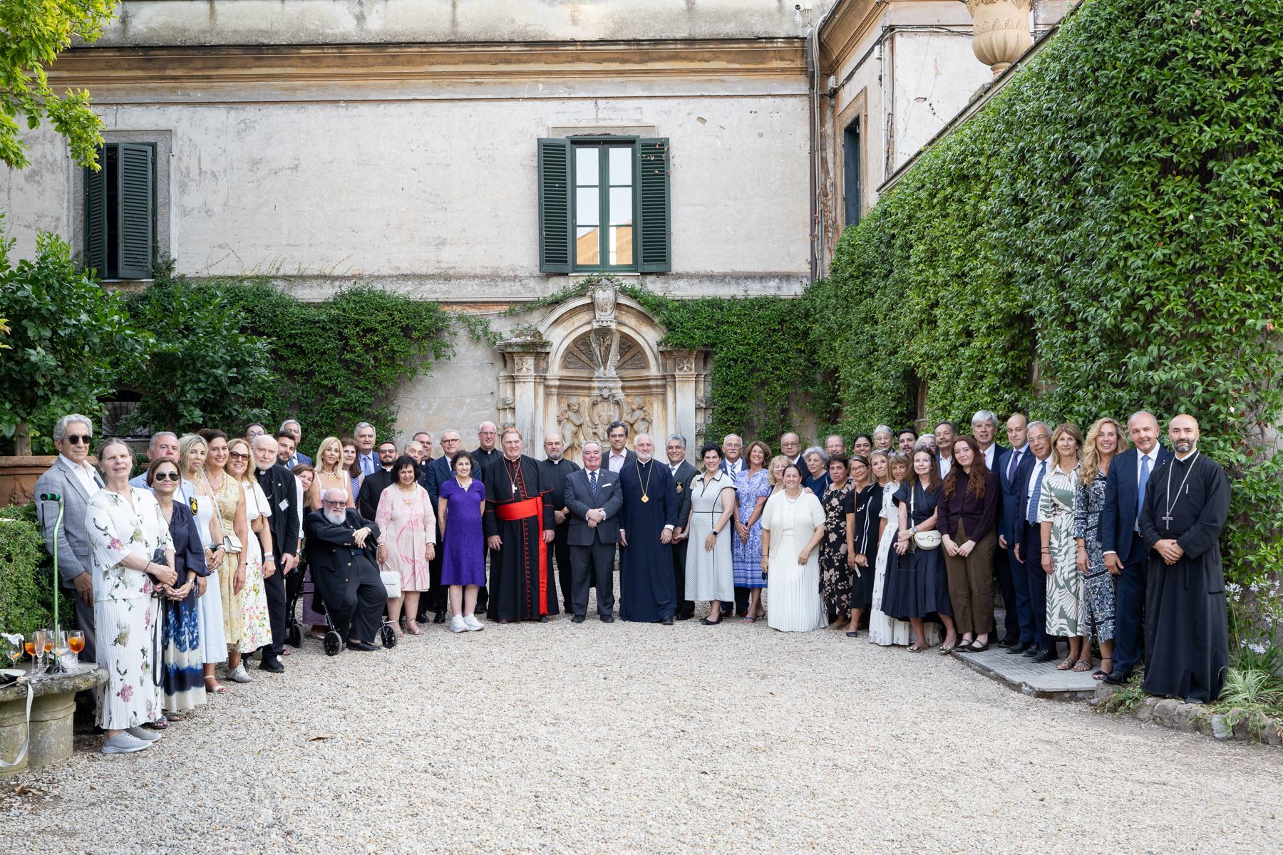 Die orthodox-katholische Pilgergruppe aus den Vereinigten Staaten machte Halt in der Magistralvilla