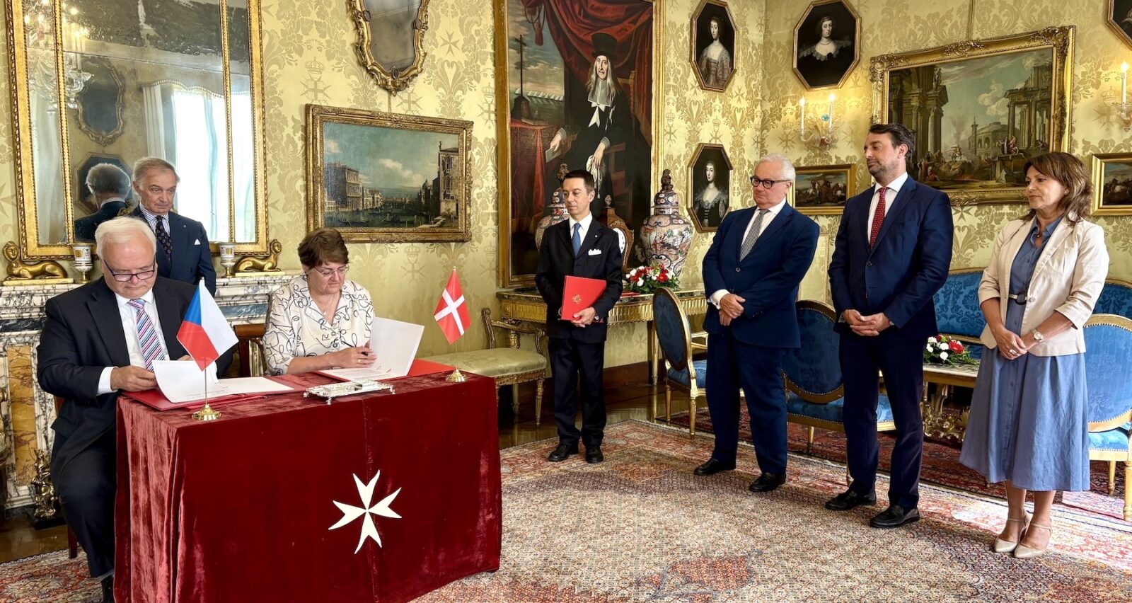 Aid to Gaza: donation agreement signed between Order of Malta and Czech Republic