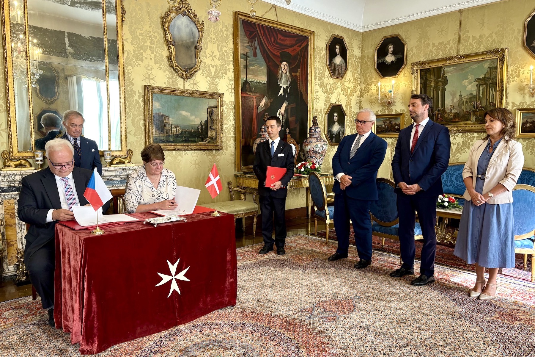 Aid to Gaza: donation agreement signed between Order of Malta and Czech Republic