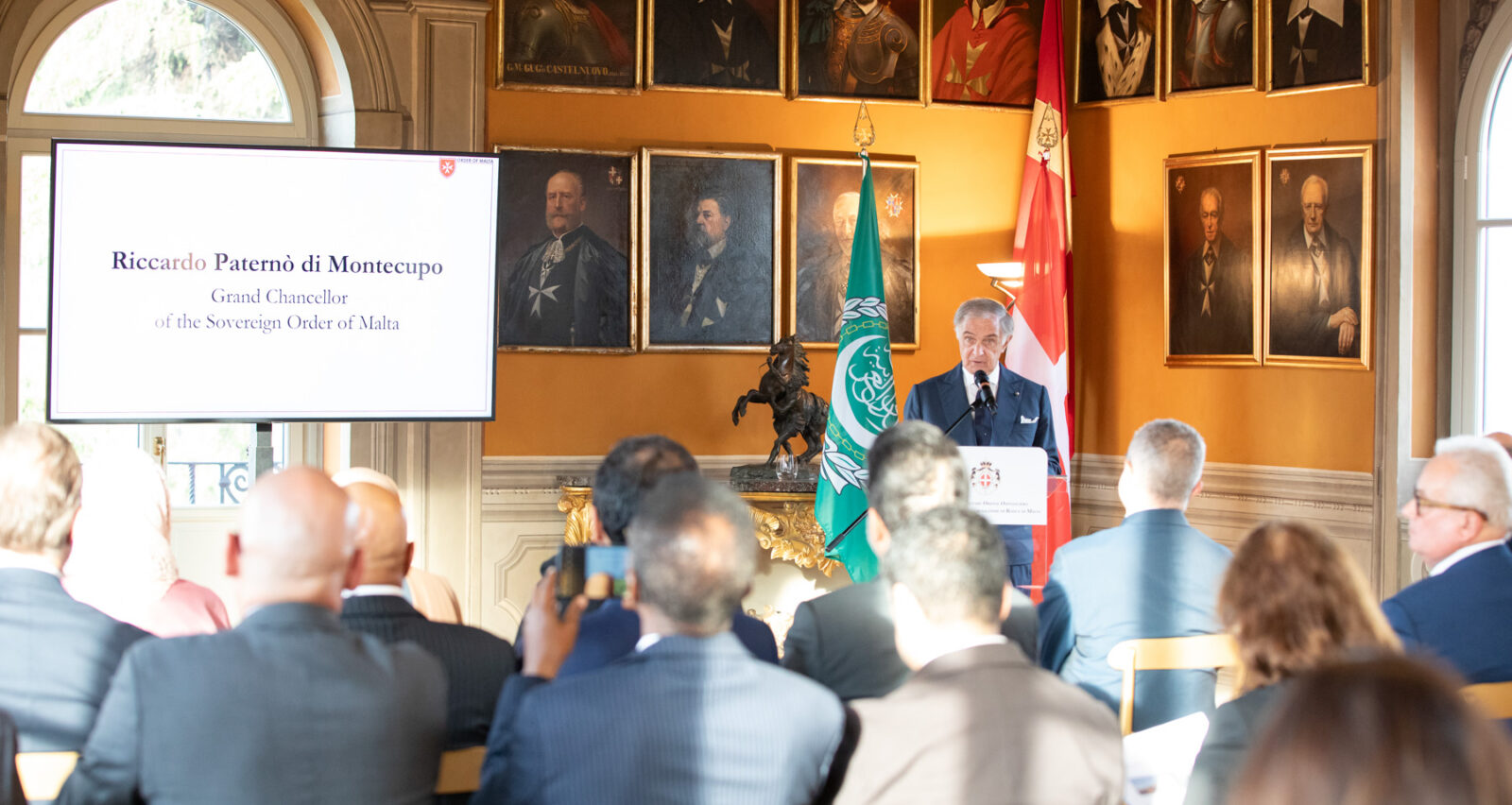 Order of Malta Meets Arab League Ambassadors