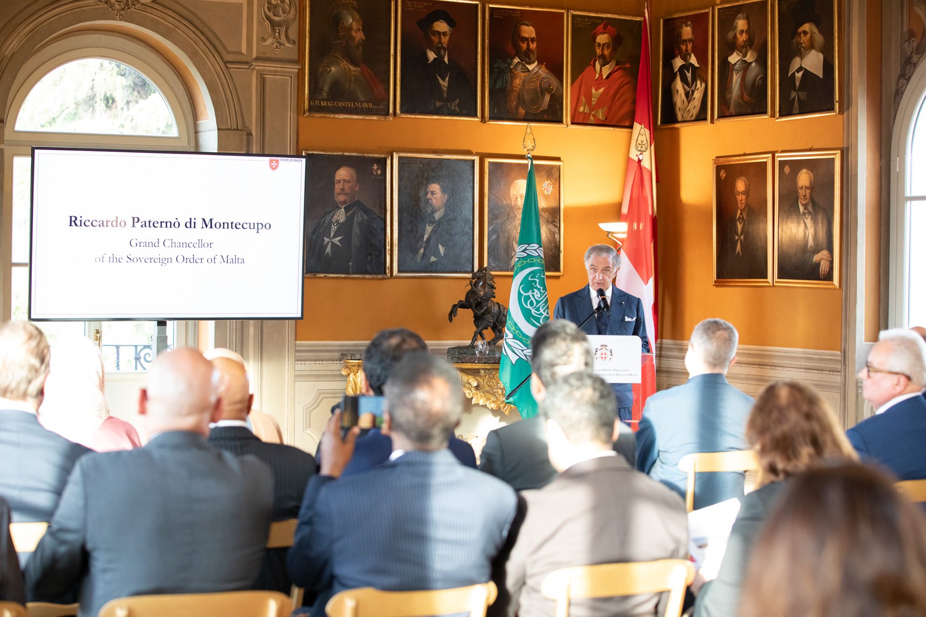 Order of Malta Meets Arab League Ambassadors