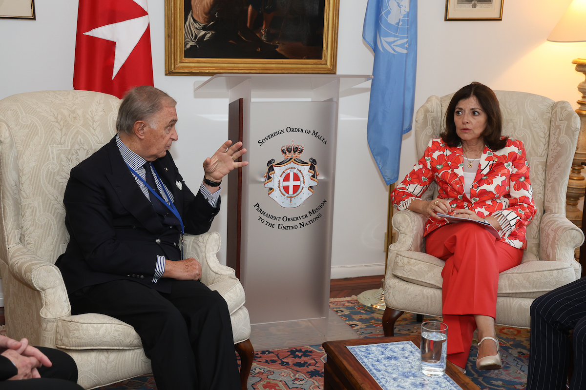 UN, Grand Chancellor in Bilateral Dialogue with the Foreign Minister of Andorra