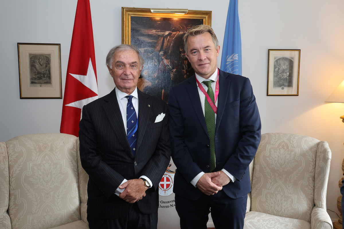 New York, bilateral meeting between the Order of Malta and Norway