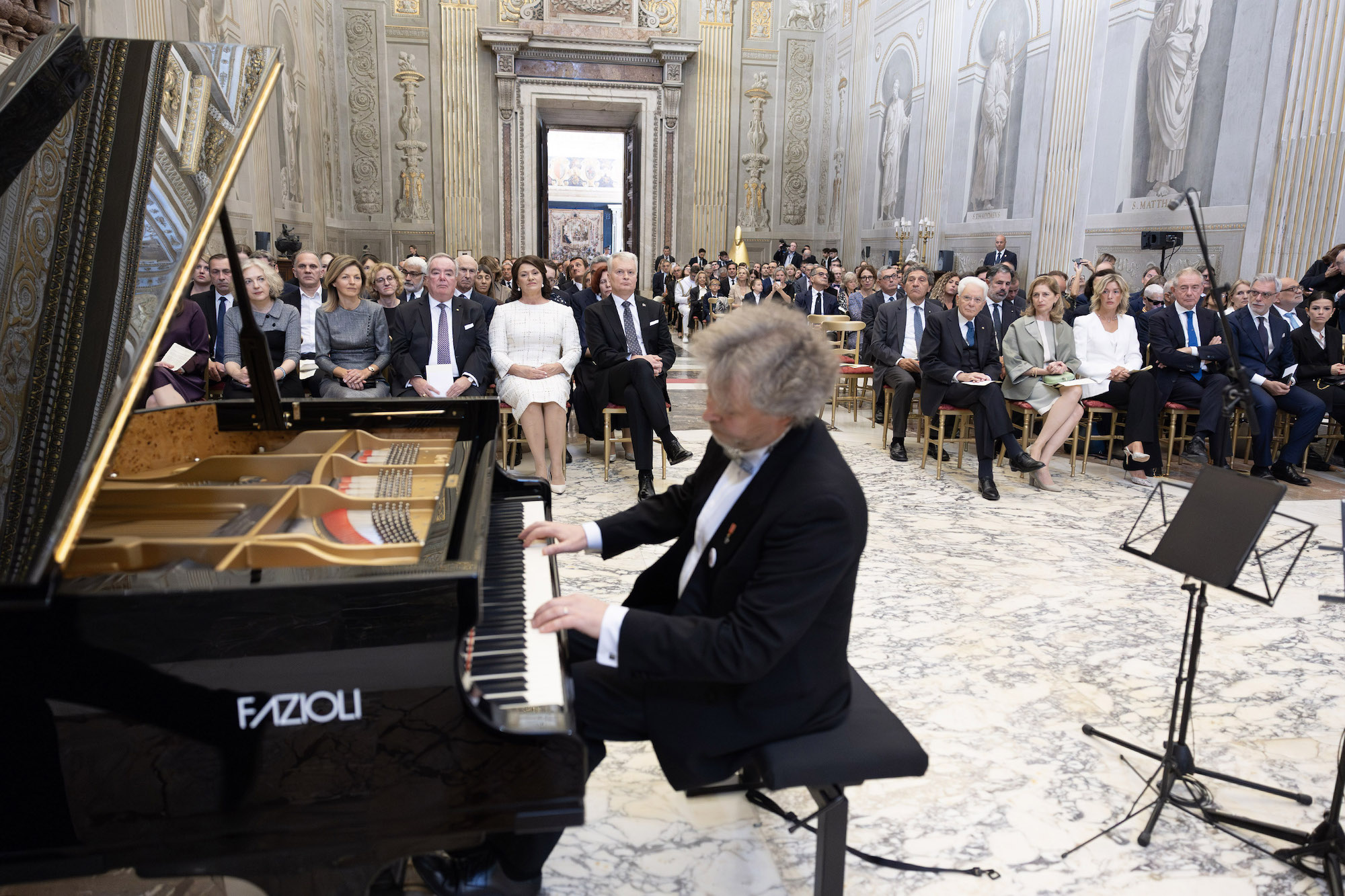 The Order of Malta’s Grand Master at the Concert for the Year of Lithuanian Culture in Italy