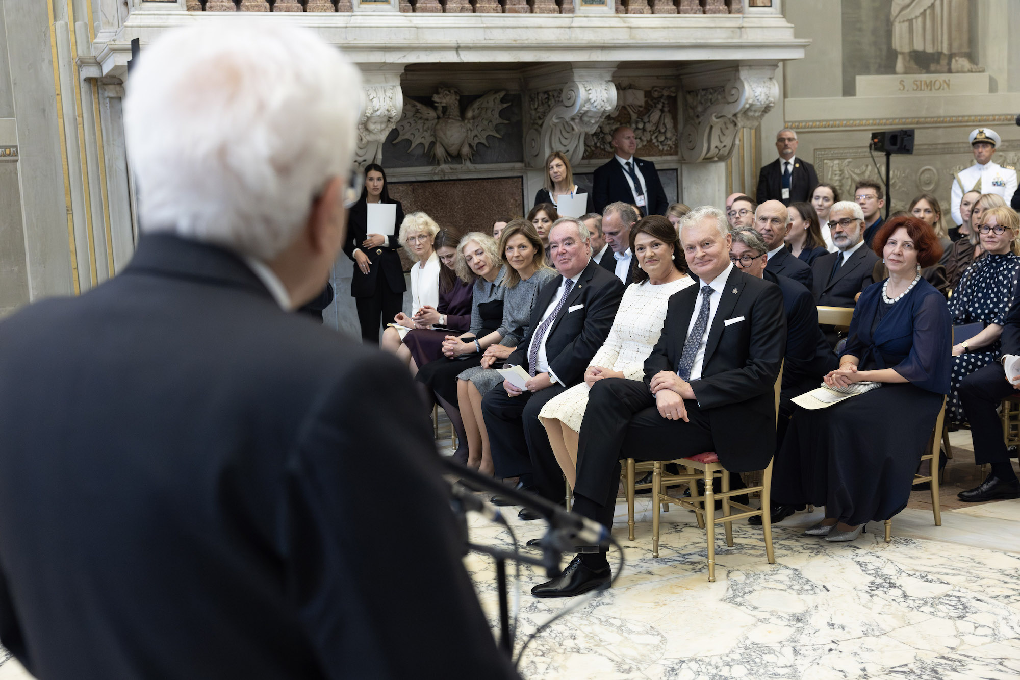 The Order of Malta’s Grand Master at the Concert for the Year of Lithuanian Culture in Italy