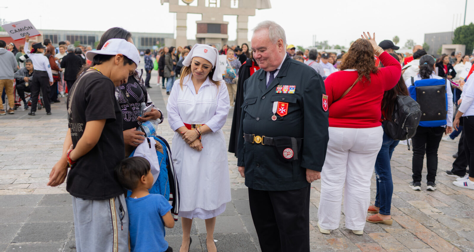 Fra’ John Dunlap led the Order of Malta pilgrimage in Mexico