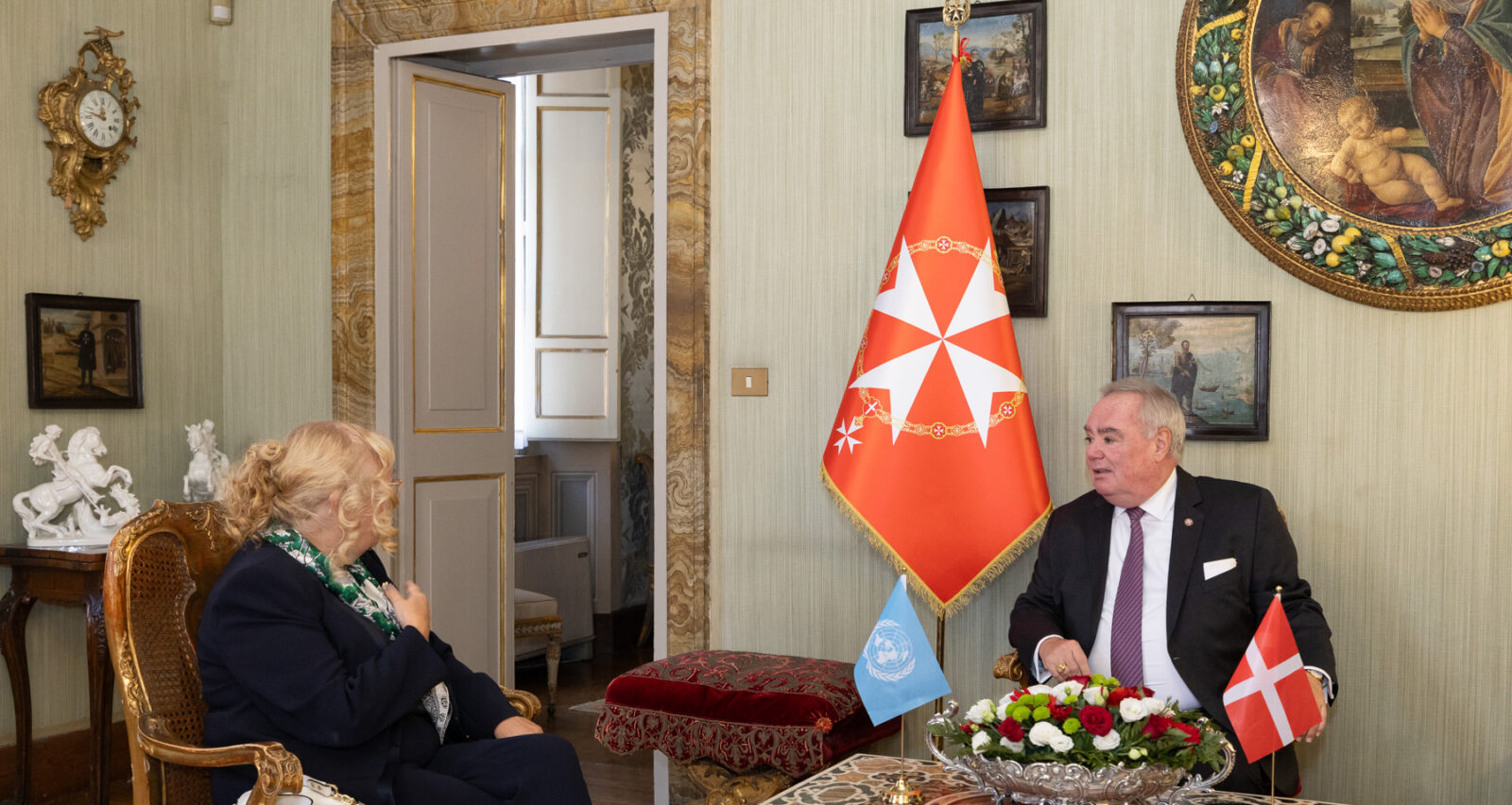 Director General of United Nations at Geneva visits Sovereign Order of Malta