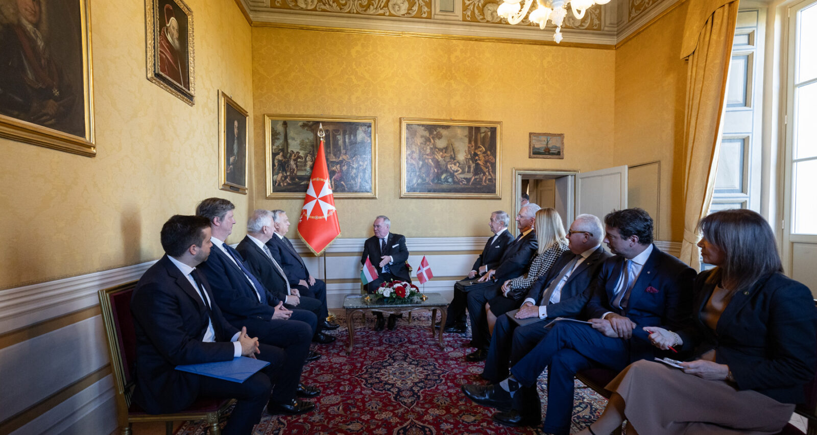 Prime Minister Orbán visits Sovereign Military Order of Malta