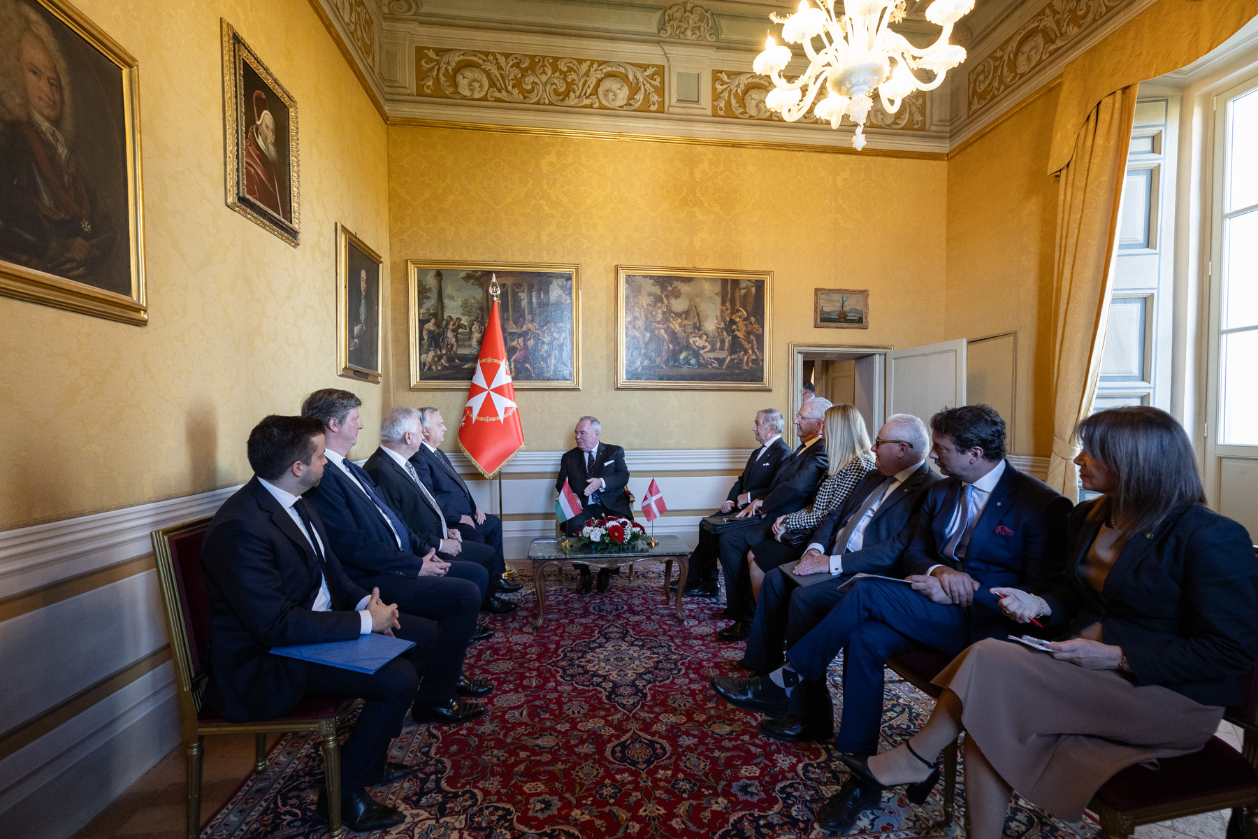 Prime Minister Orbán visits Sovereign Military Order of Malta