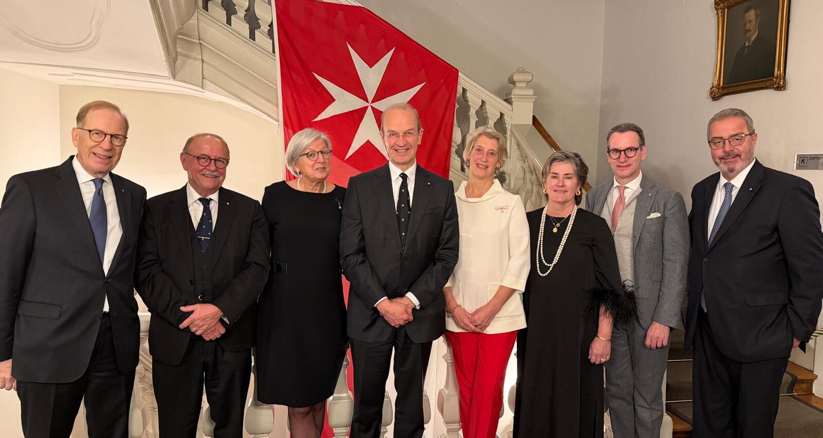 The Grand Hospitaller visits the Swiss Association of the Order of Malta
