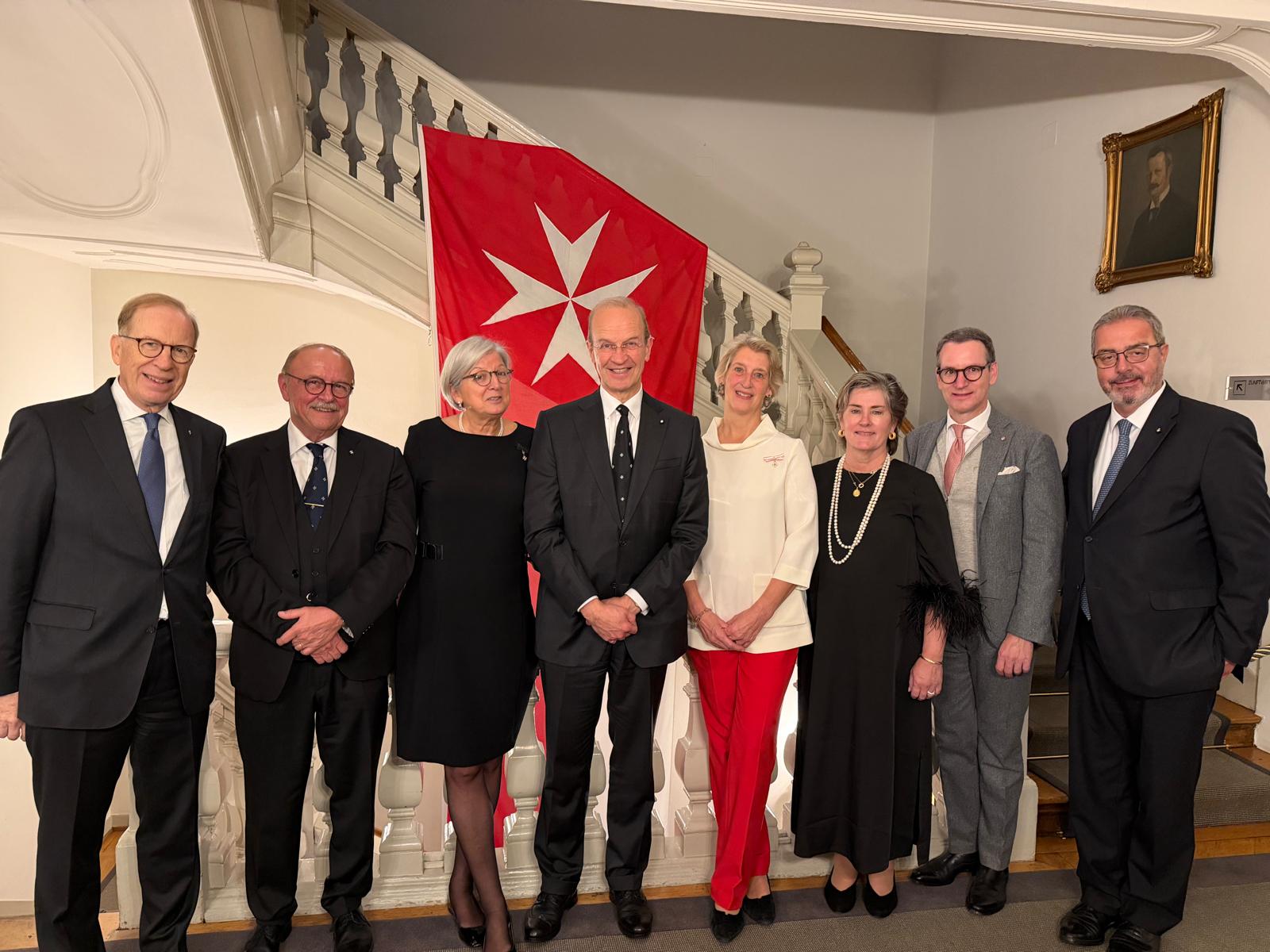 The Grand Hospitaller visits the Swiss Association of the Order of Malta